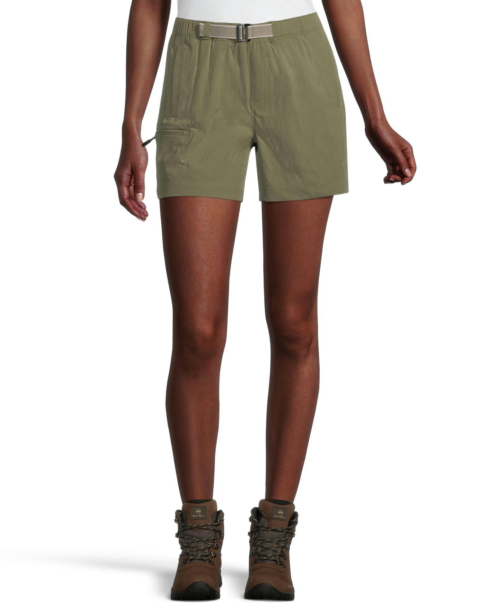 WindRiver Women's Water Repellent Hyper-Dri 1 UPF Pull On Shorts