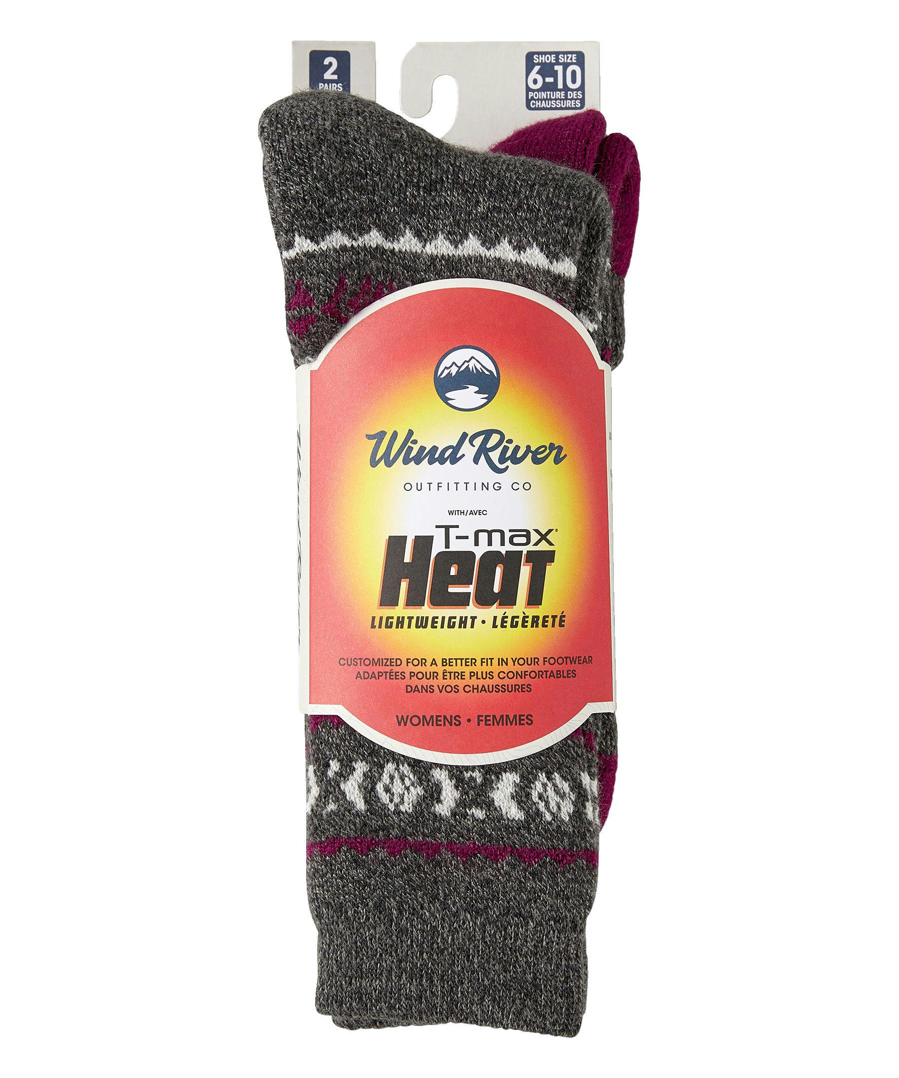 WindRiver Women's T-Max Thermal Crew Socks