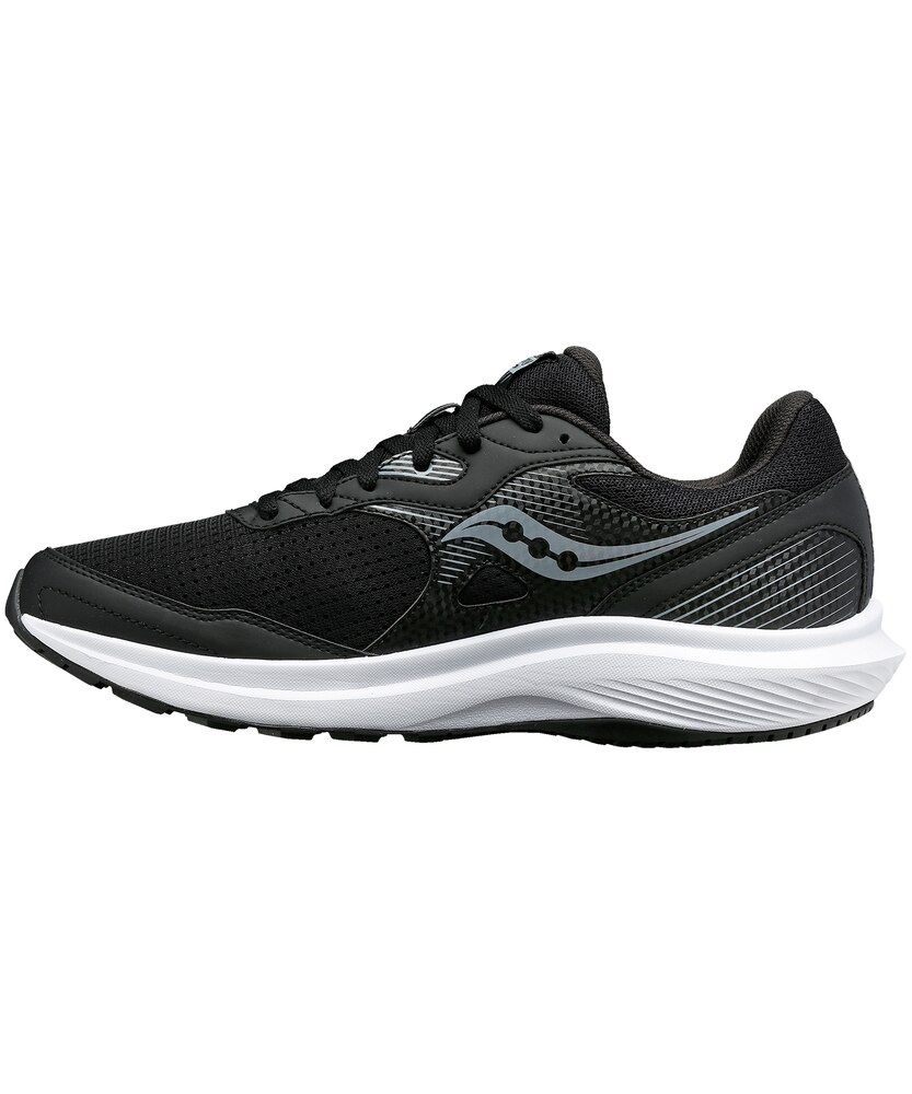 Saucony Men's Cohesion 16 Versarun Running Shoes - Black/White