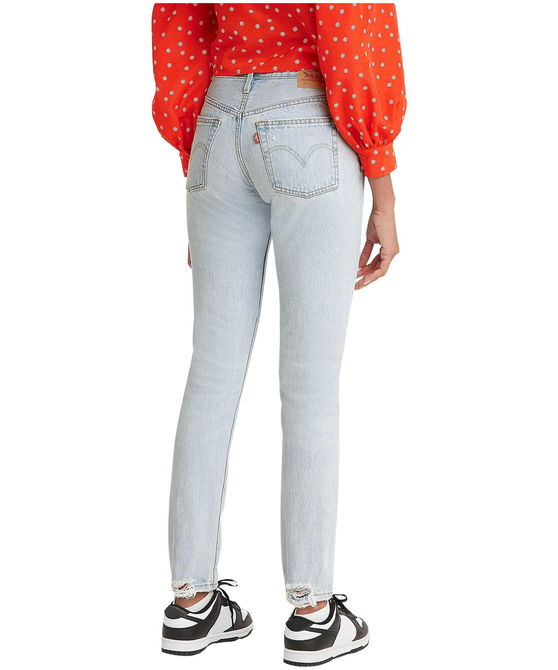 Levi's Women's 501 Mid Rise Skinny Jeans