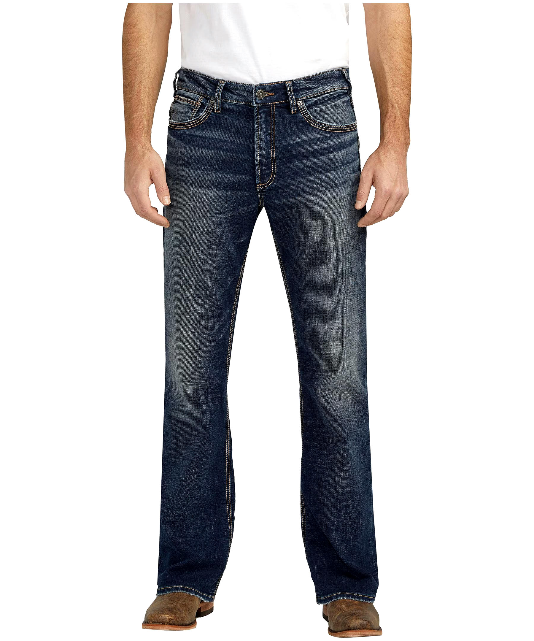 Silver Men's Zac Relaxed Fit Straight Leg Jeans