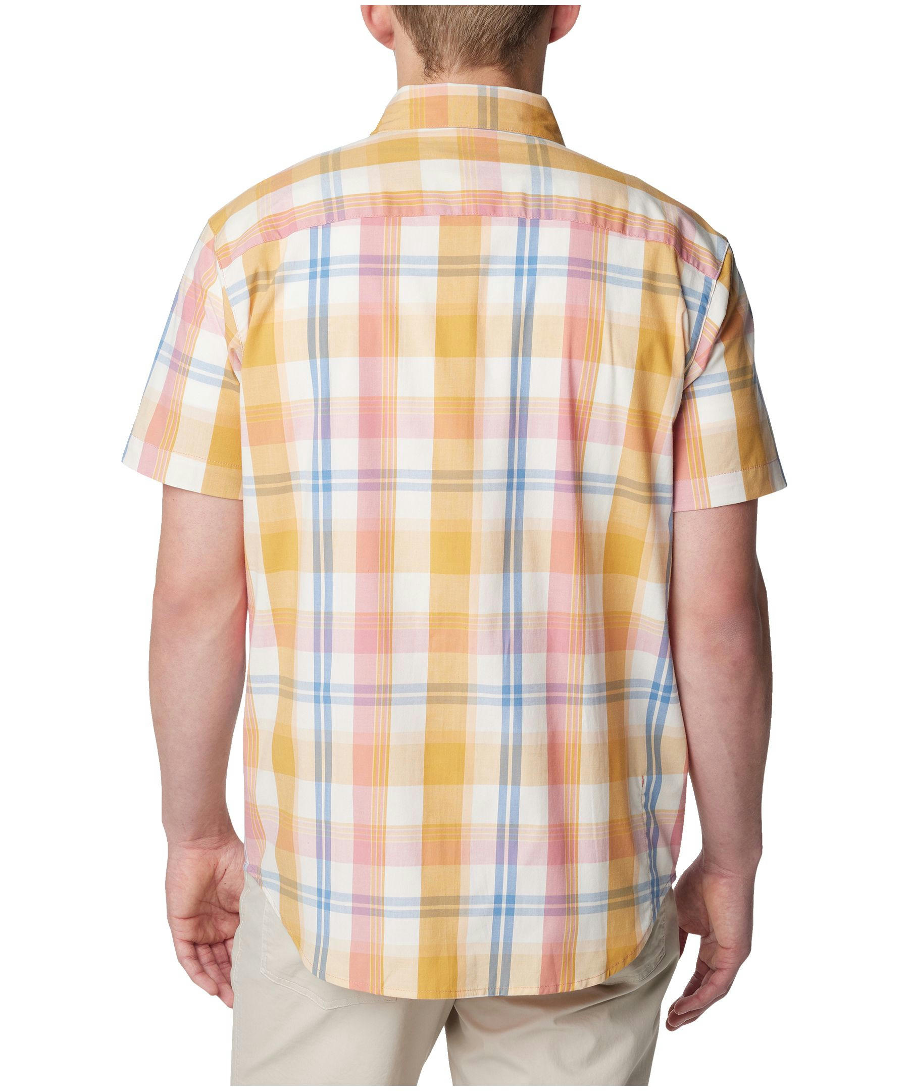 Columbia Men's Rapid Rivers Short Sleeve Plaid Shirt