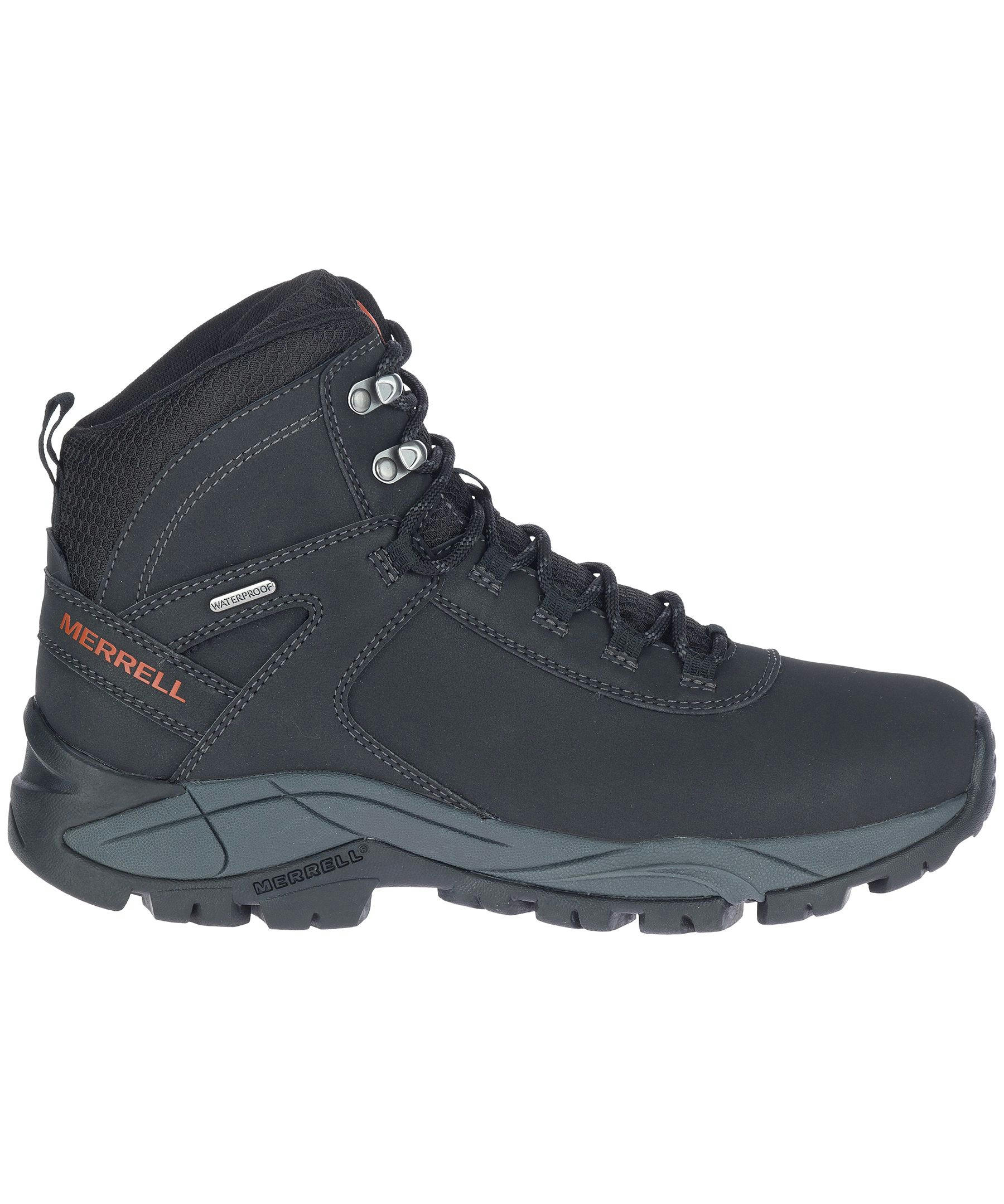 Merrell Men's VEGO Waterproof Leather Hiking Boots - Black