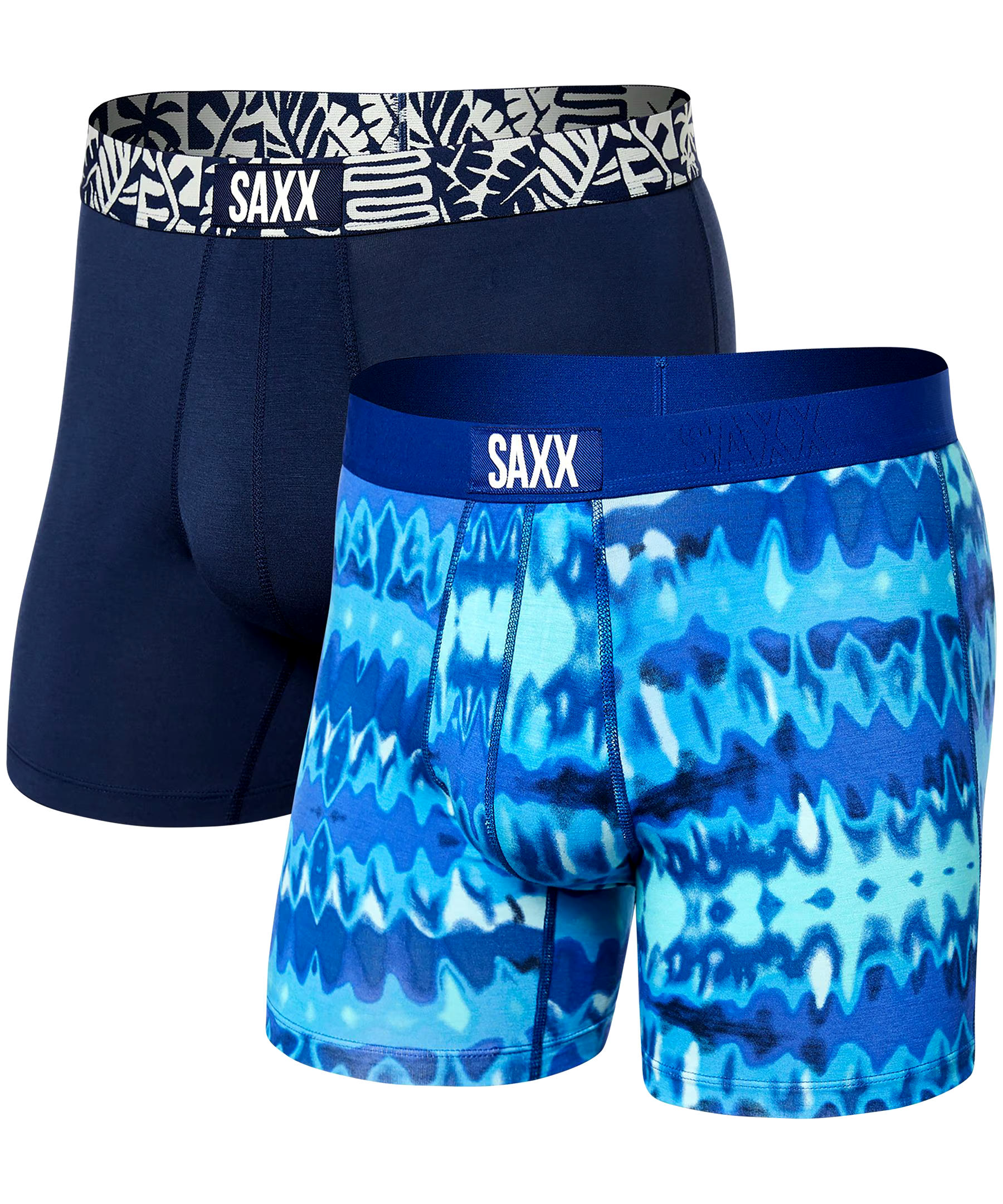 SAXX Men's 2 Pack Vibe Slim Fit Boxer Briefs