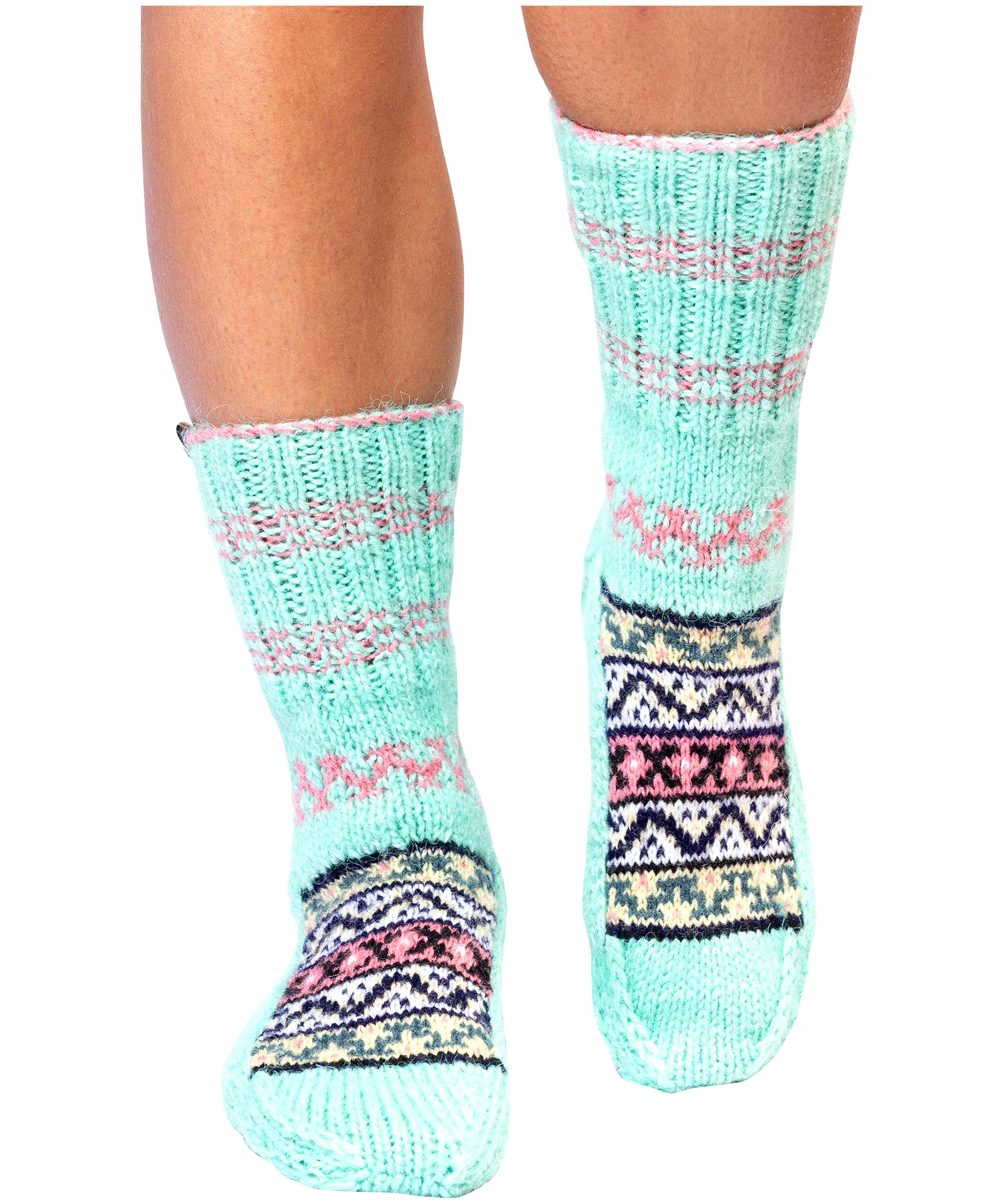 FAZL Women's Handmade Cozy Himalayan Socks