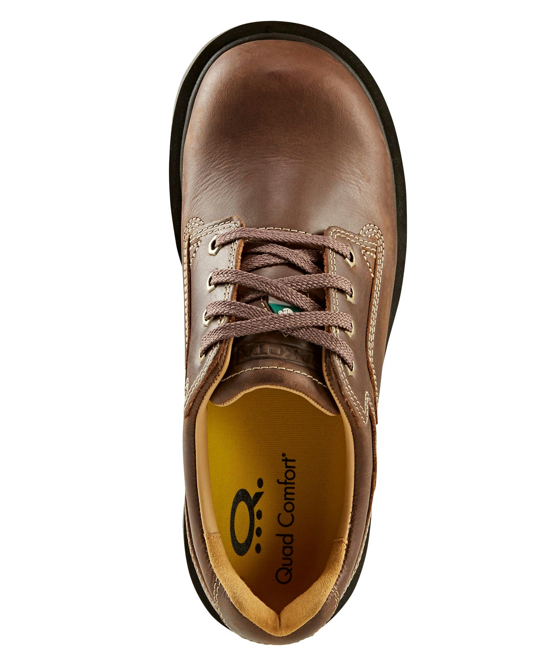 Dakota WorkPro Series Men's Aluminum Toe Composite Plate Oxford Lace Up Safety Shoes - Tan