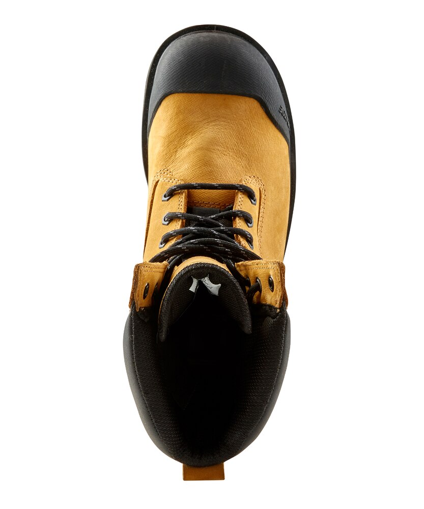 Dakota WorkPro Series Men's 8522 8 Inch Steel Toe Steel Plate Quad Comfort Work Boots - Wheat