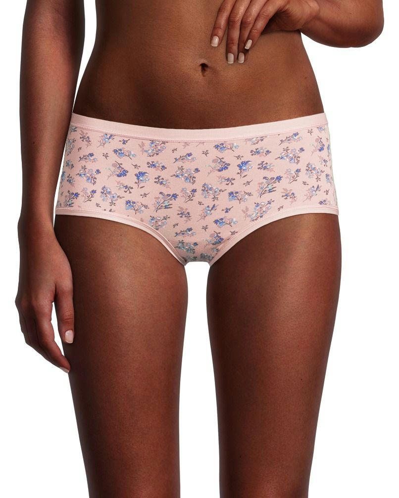 Denver Hayes Women's 2 Pack 4 Way Stretch Perfect Fit Hip Hugger Underwear Briefs