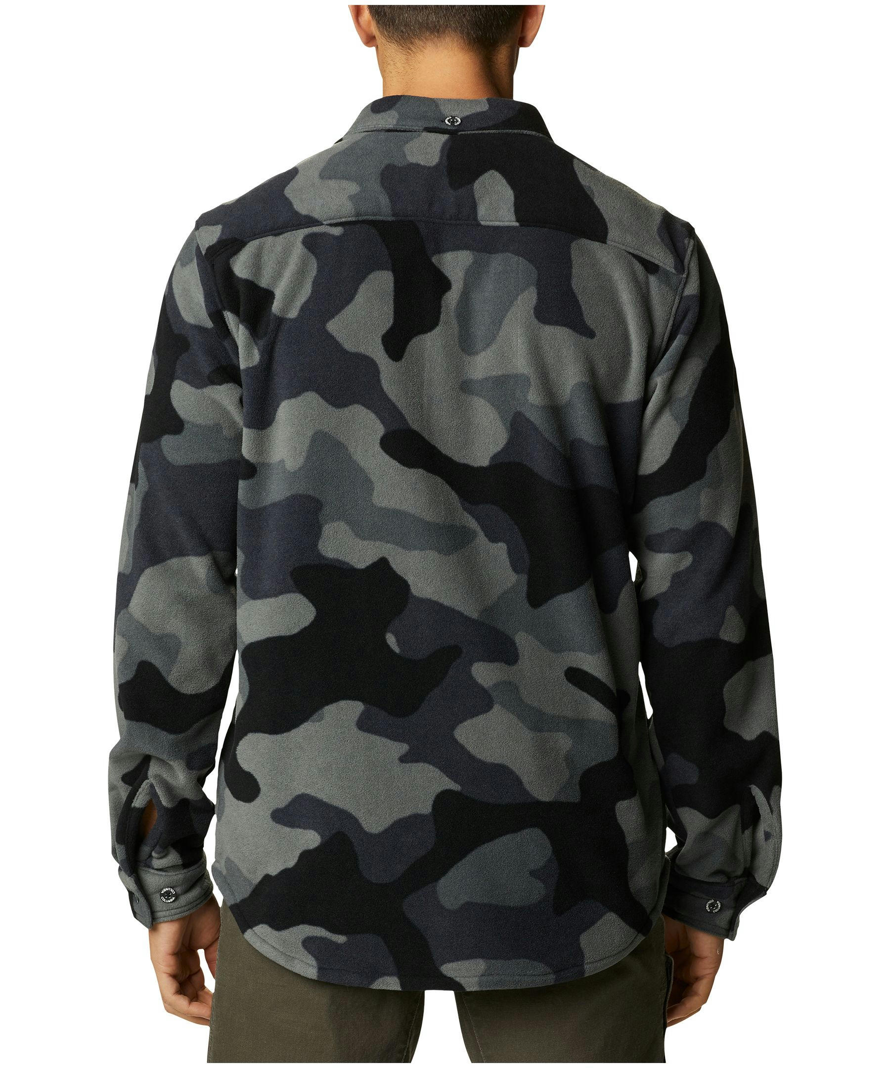 Columbia Men's Flare Gun Fleece Long Sleeve Shirt Jacket