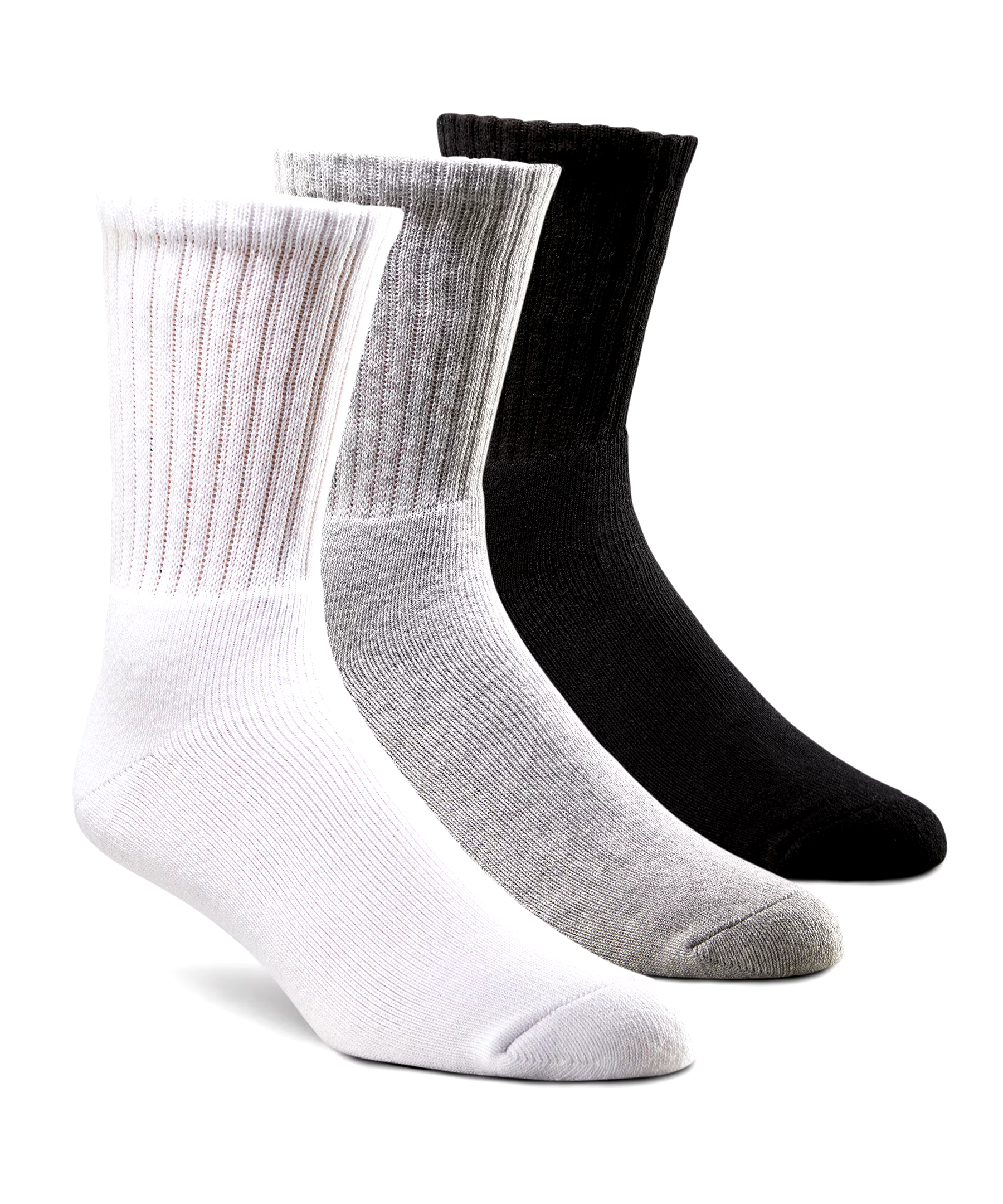 Matrix Youth's 3-Pack Performance Quad Comfort  Sport Crew Socks