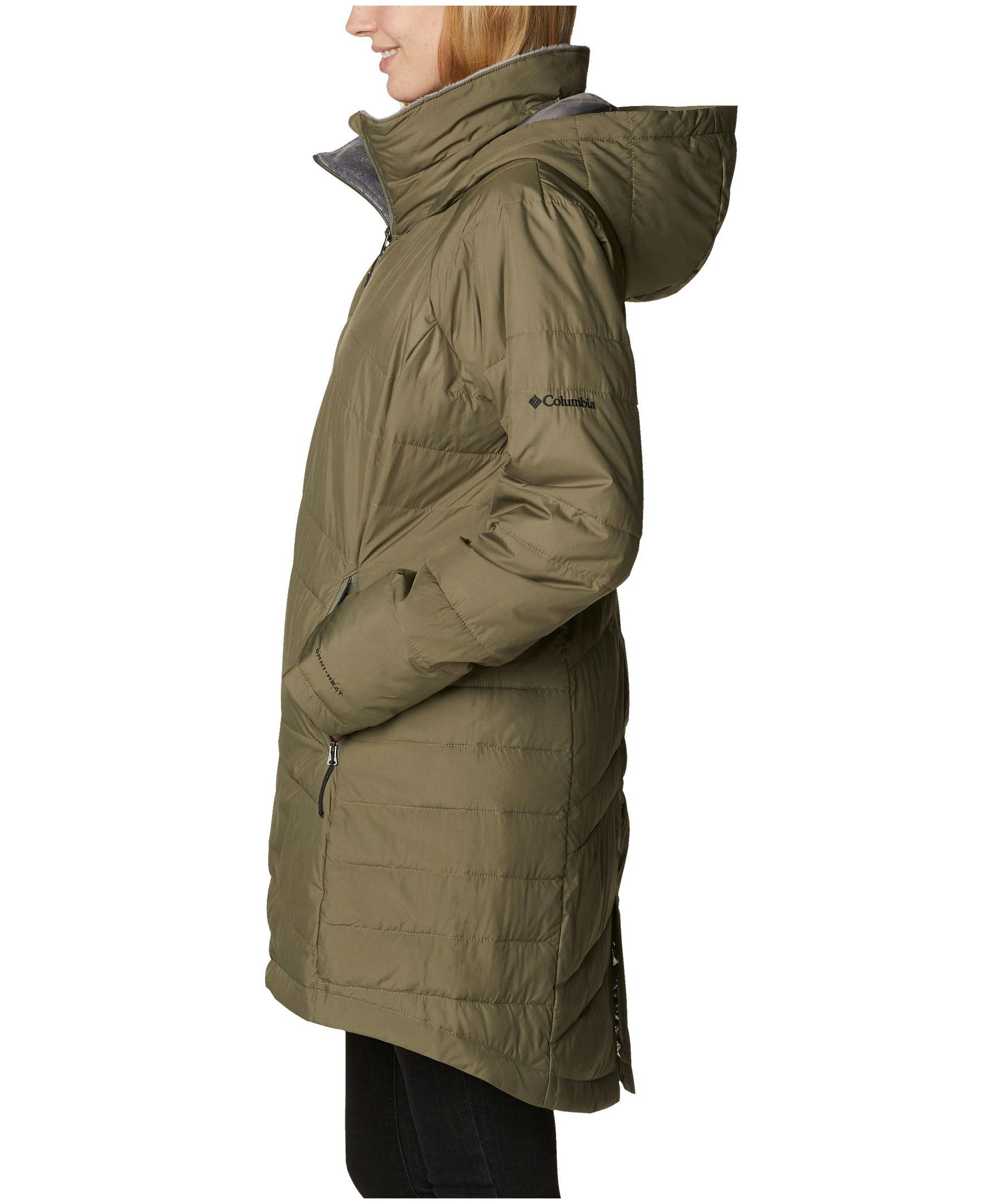 Columbia Women's Crown Point Omni-Heat Insulated Water Resistant Hooded Jacket