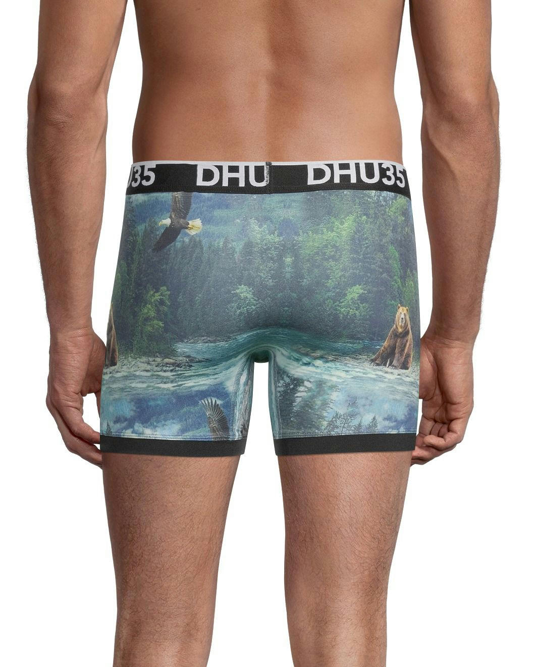 Denver Hayes Men's Fashion Photo Real Microfiber Boxer Briefs