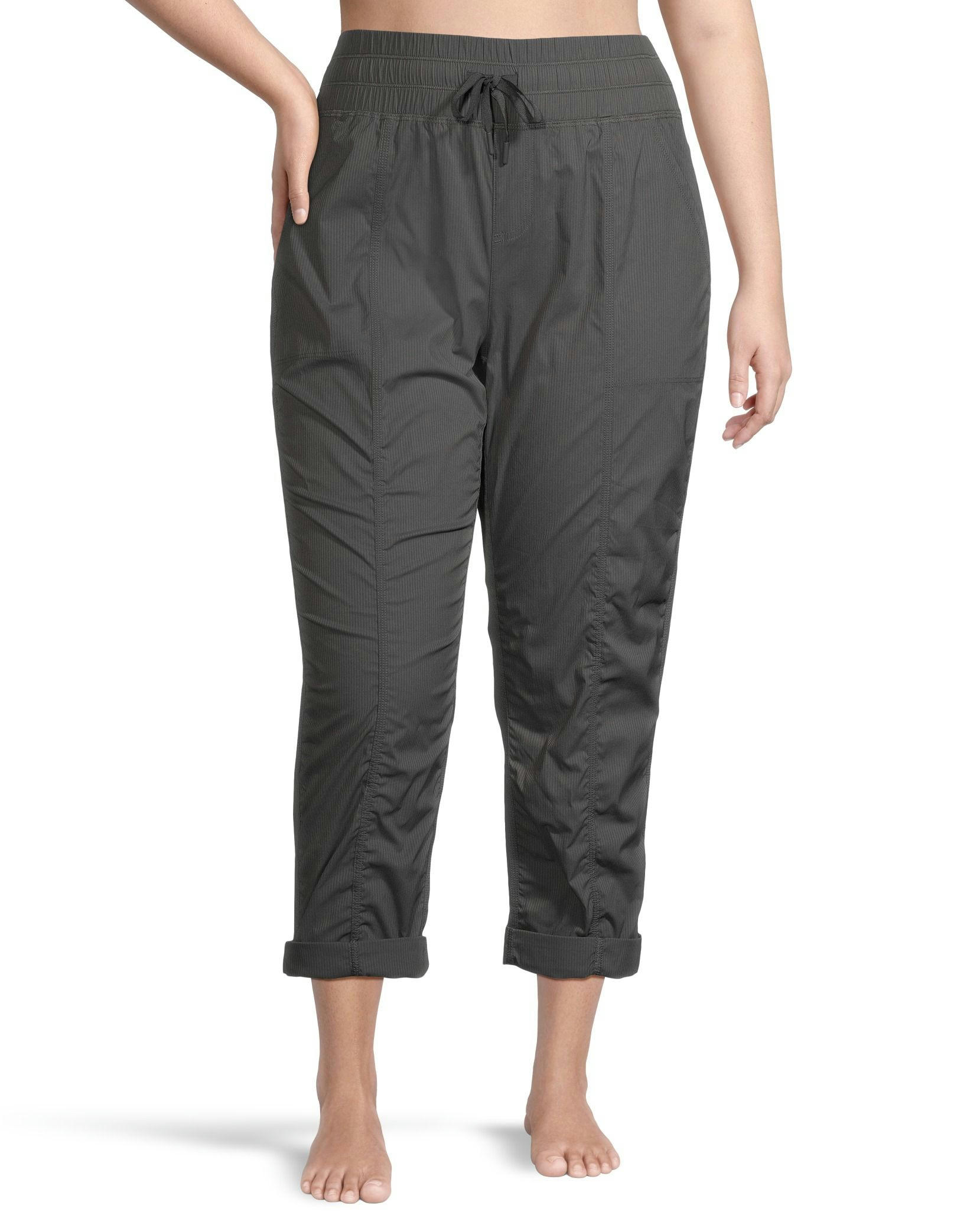 Shambhala Women's Live-In Ease Mid Rise Capri Pants