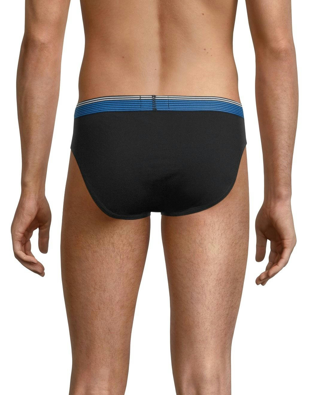 Denver Hayes Men's 4 Pack Yarn Dye Sport Briefs