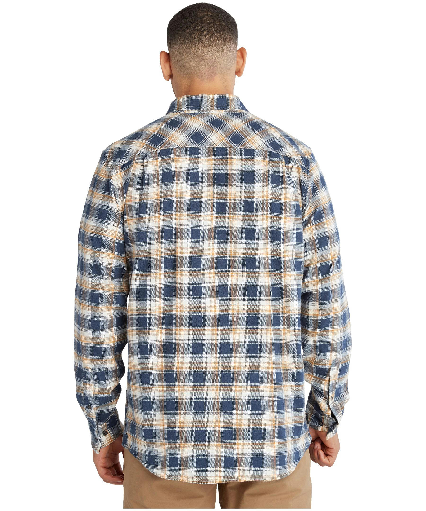 Timberland Pro Men's Woodfort Lightweight Long Sleeve Original Fit Flannel Shirt