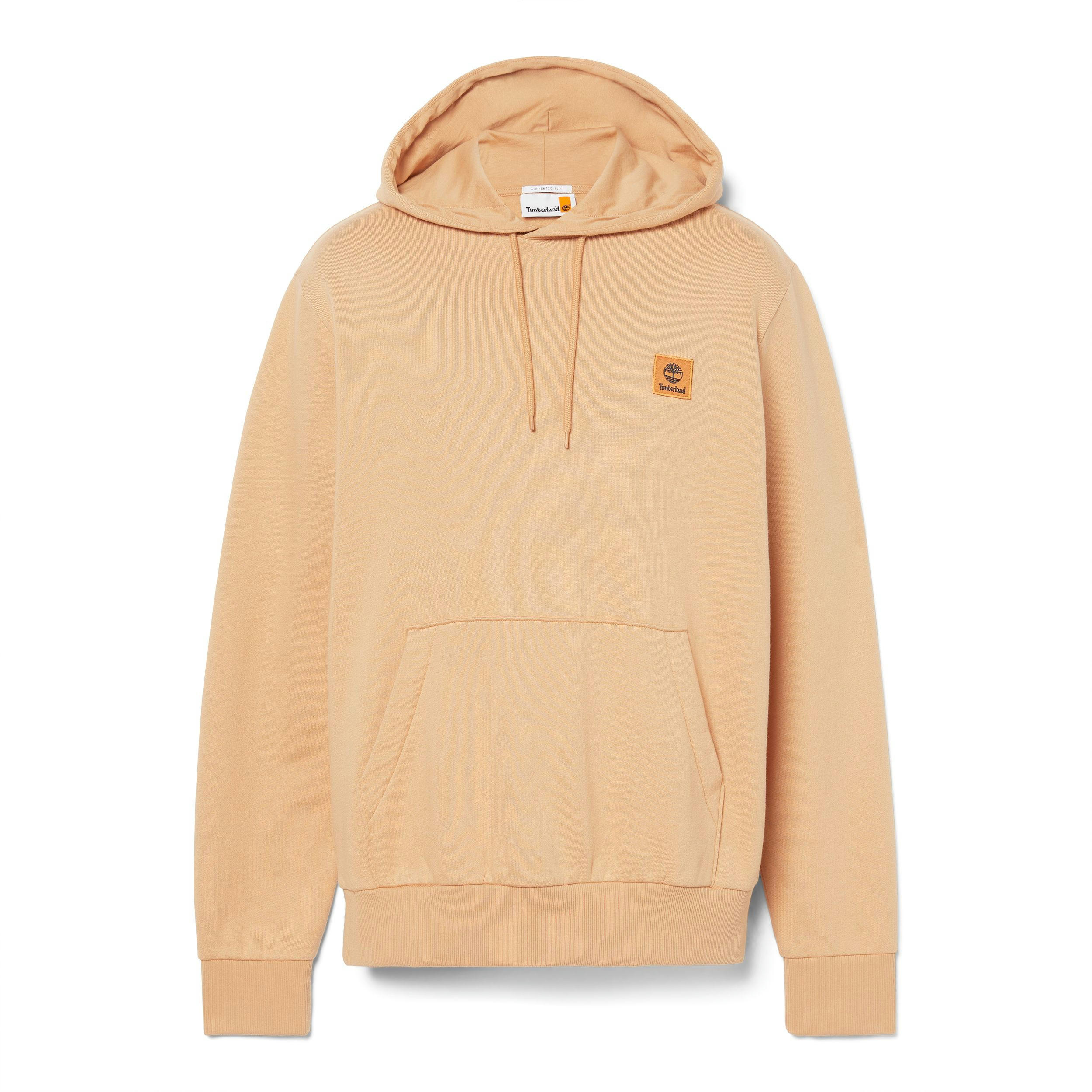 Timberland Men's Fleece Woven Badge Hoodie