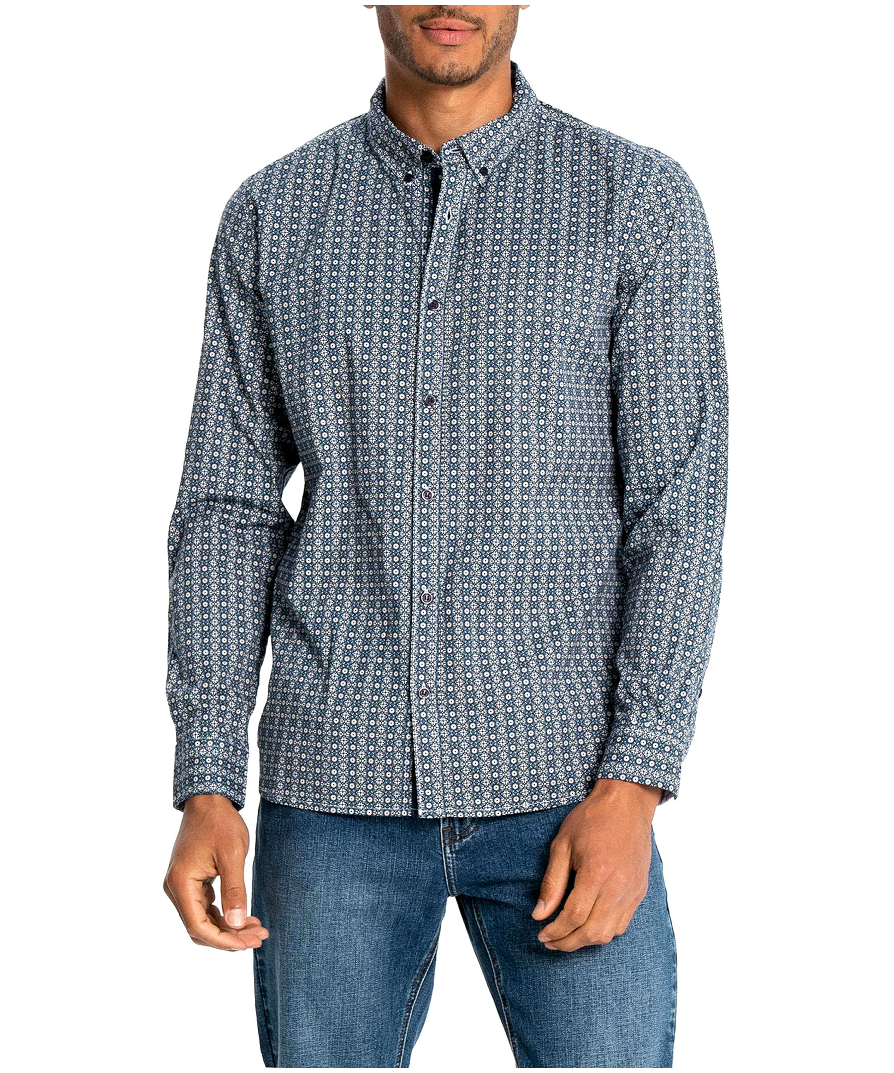 Lois Men's Christian Print Shirt