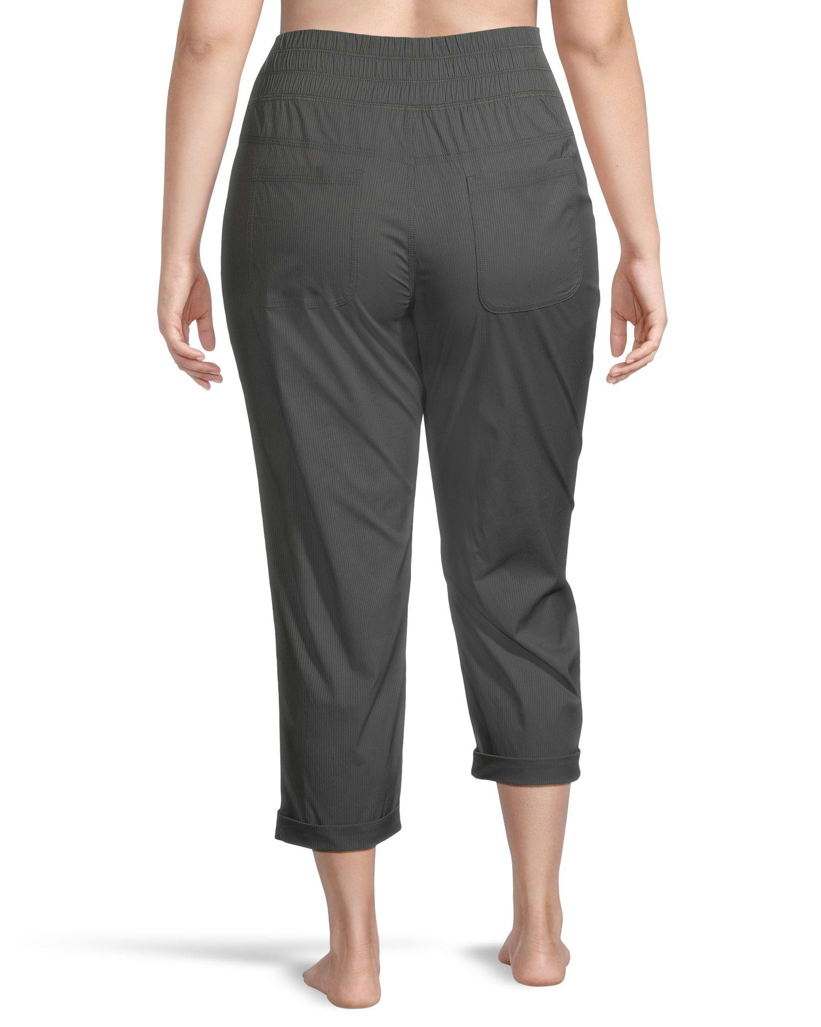 Shambhala Women's Live-In Ease Mid Rise Capri Pants