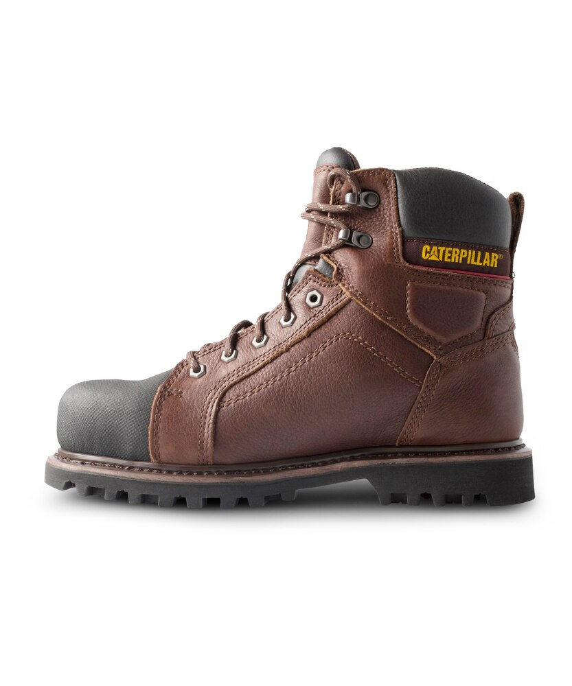 Caterpillar - CAT Men's 6 Inch Composite Toe Composite Plate Control Waterproof Leather Work Boots