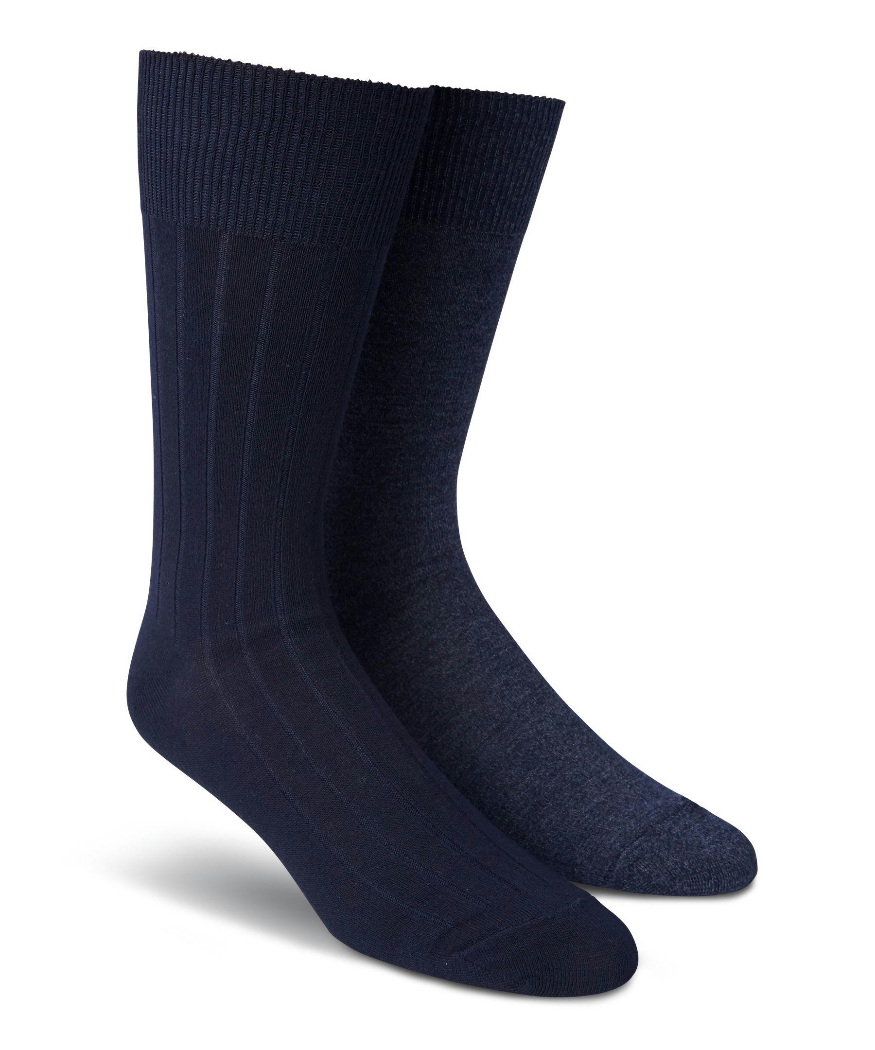 Denver Hayes Men's 2 Pack FRESHTECH Bamboo Crew Sock