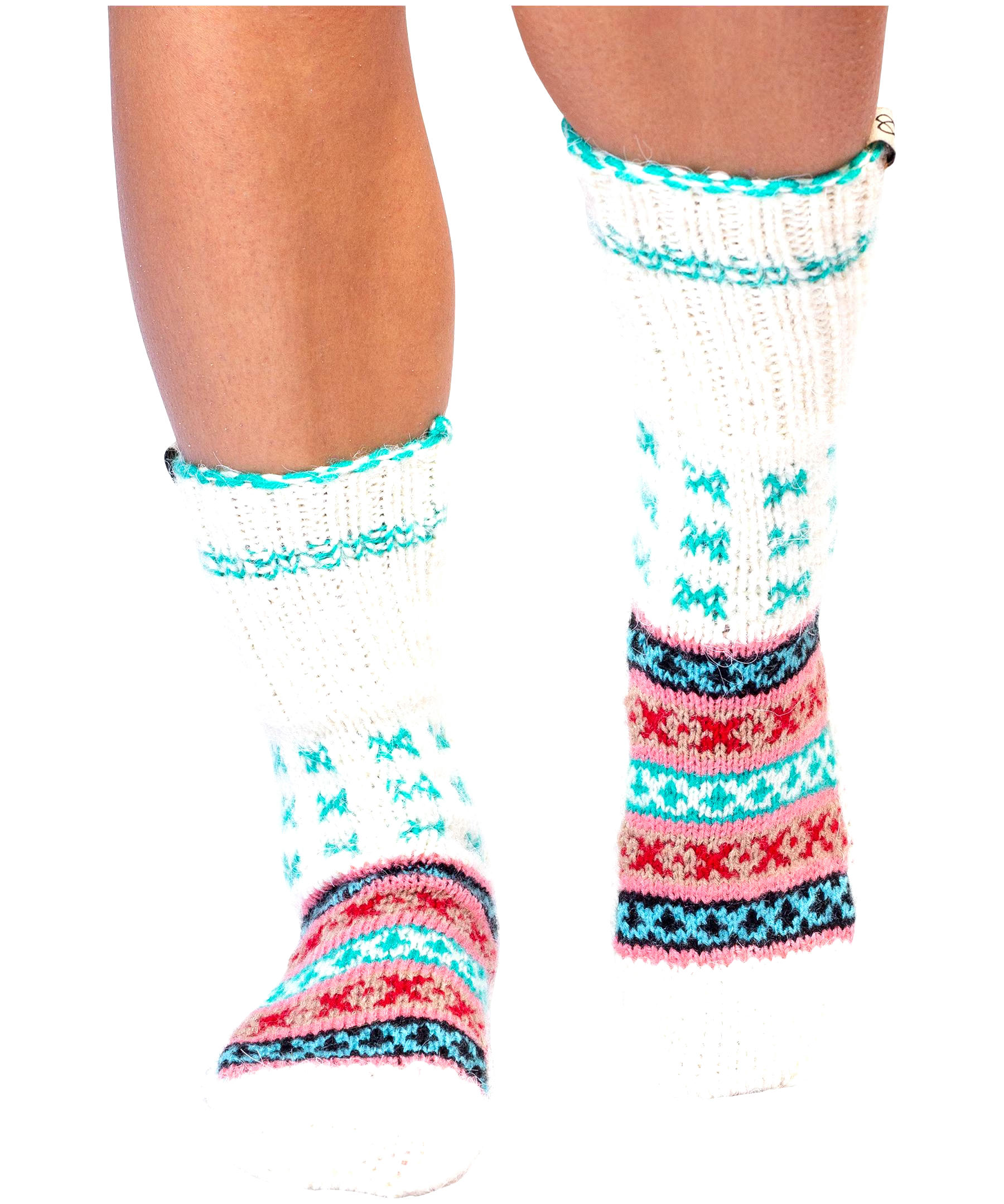 FAZL Women's Handmade Cozy Himalayan Socks