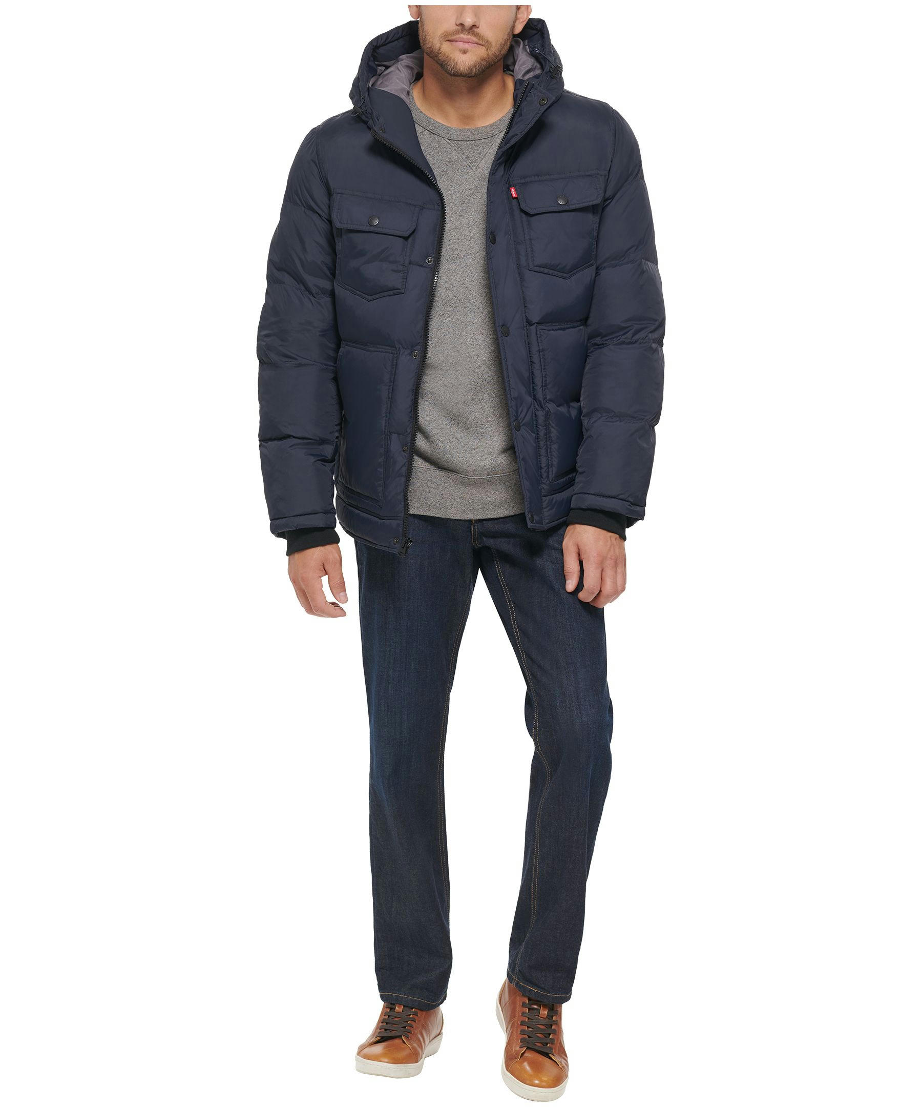 Levi's Men's Arctic Cloth Puffer Parka