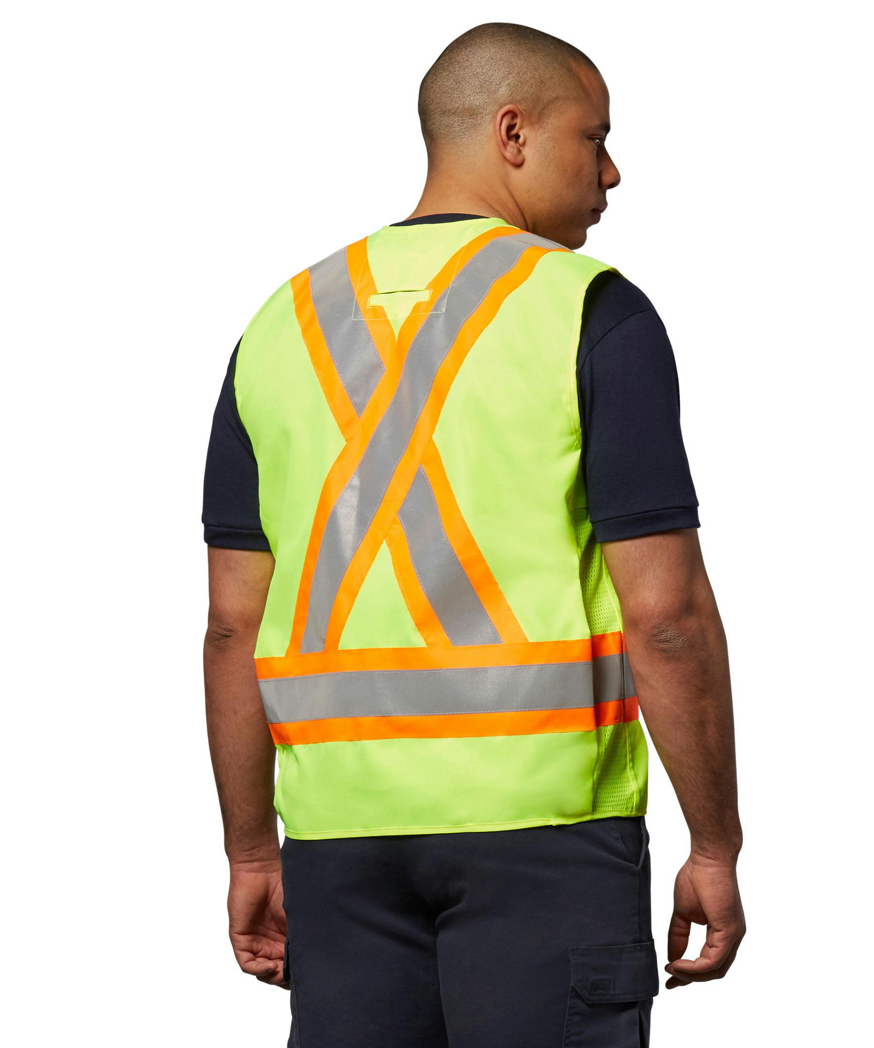 Dakota WorkPro Series Men's Class 2 Hi-Vis Vest