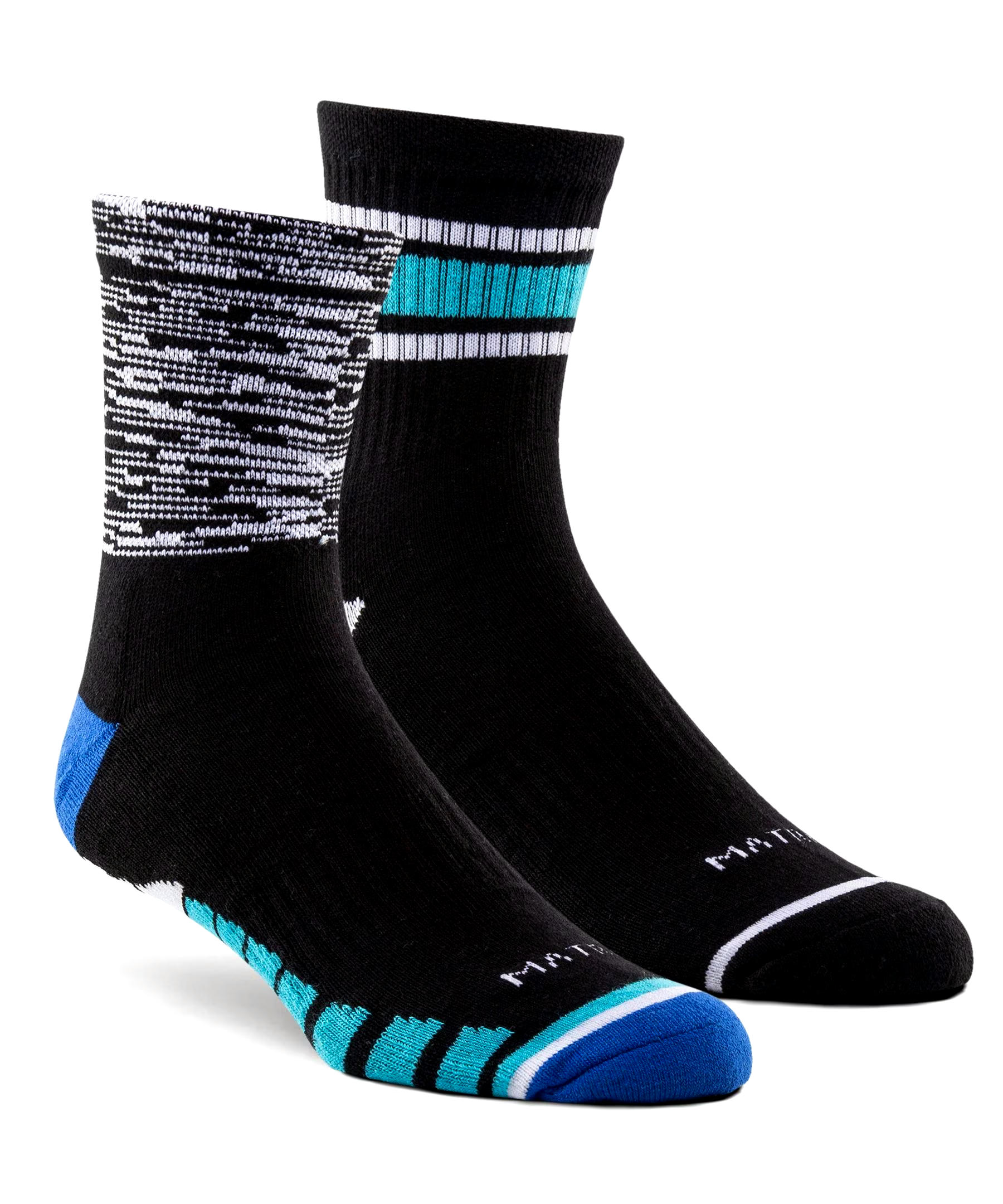 Men's 2 Pack FRESHTECH Mid Cut Crew Socks