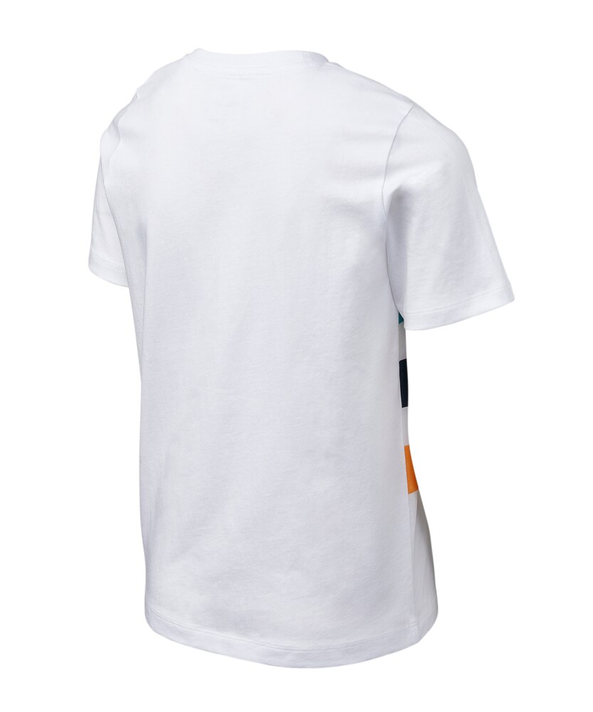 FarWest Boys' Stripe Short Sleeve Graphic Tee