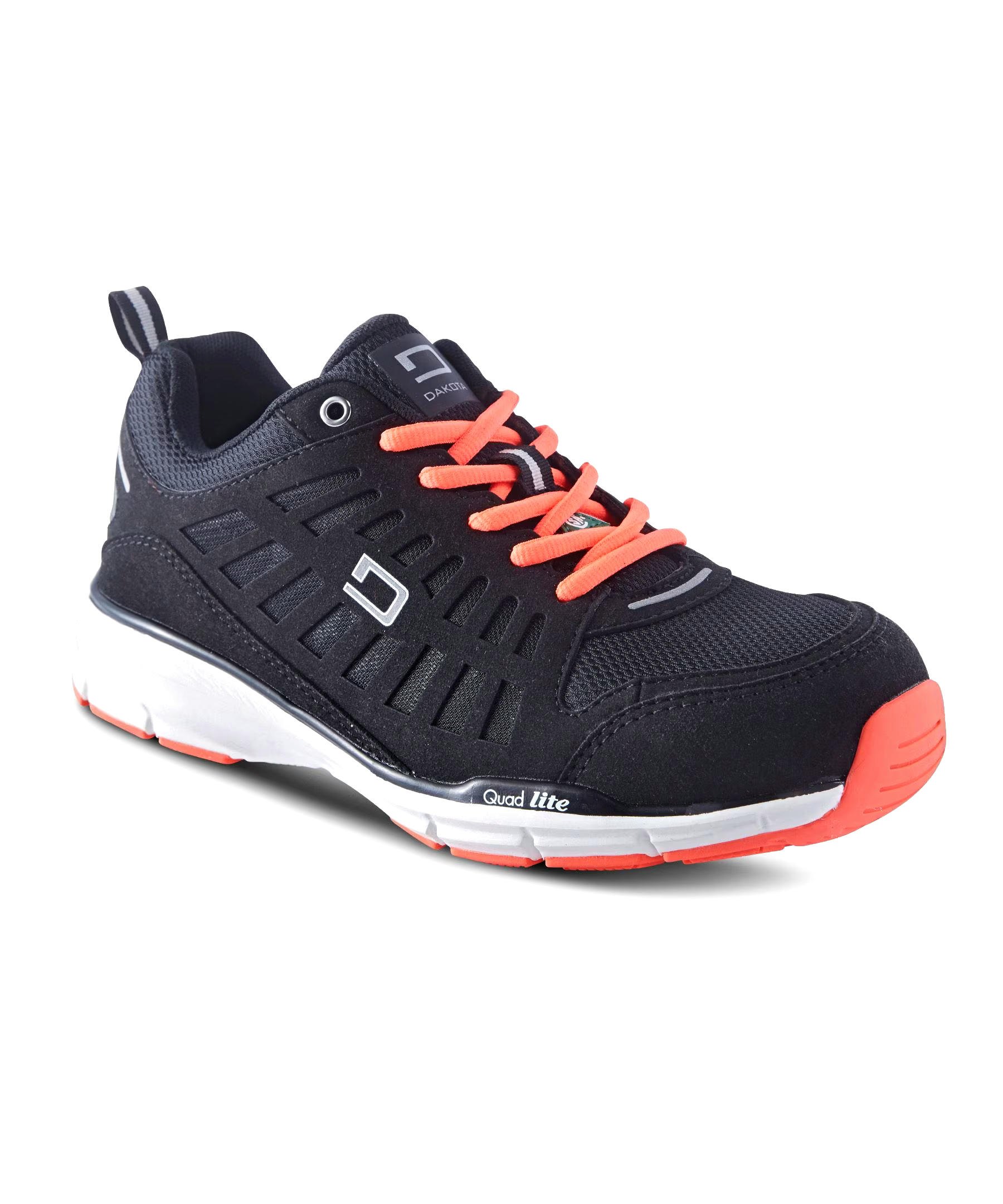 Dakota WorkPro Series Women's Quad Lite Aluminium Toe Composite Plate Athletic Shoes - Black
