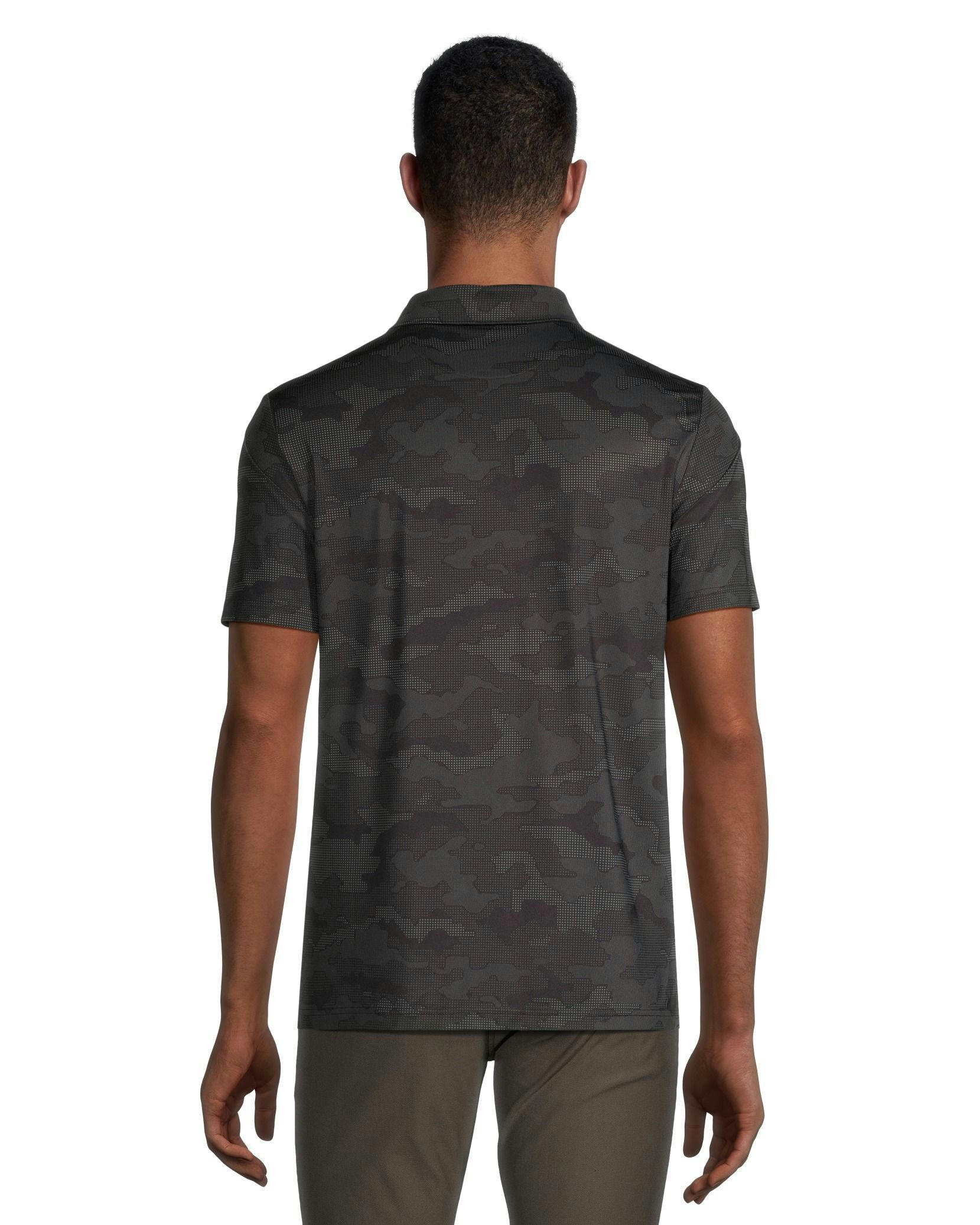 EXP Men's Comfort Dry Graphic Polo Shirt