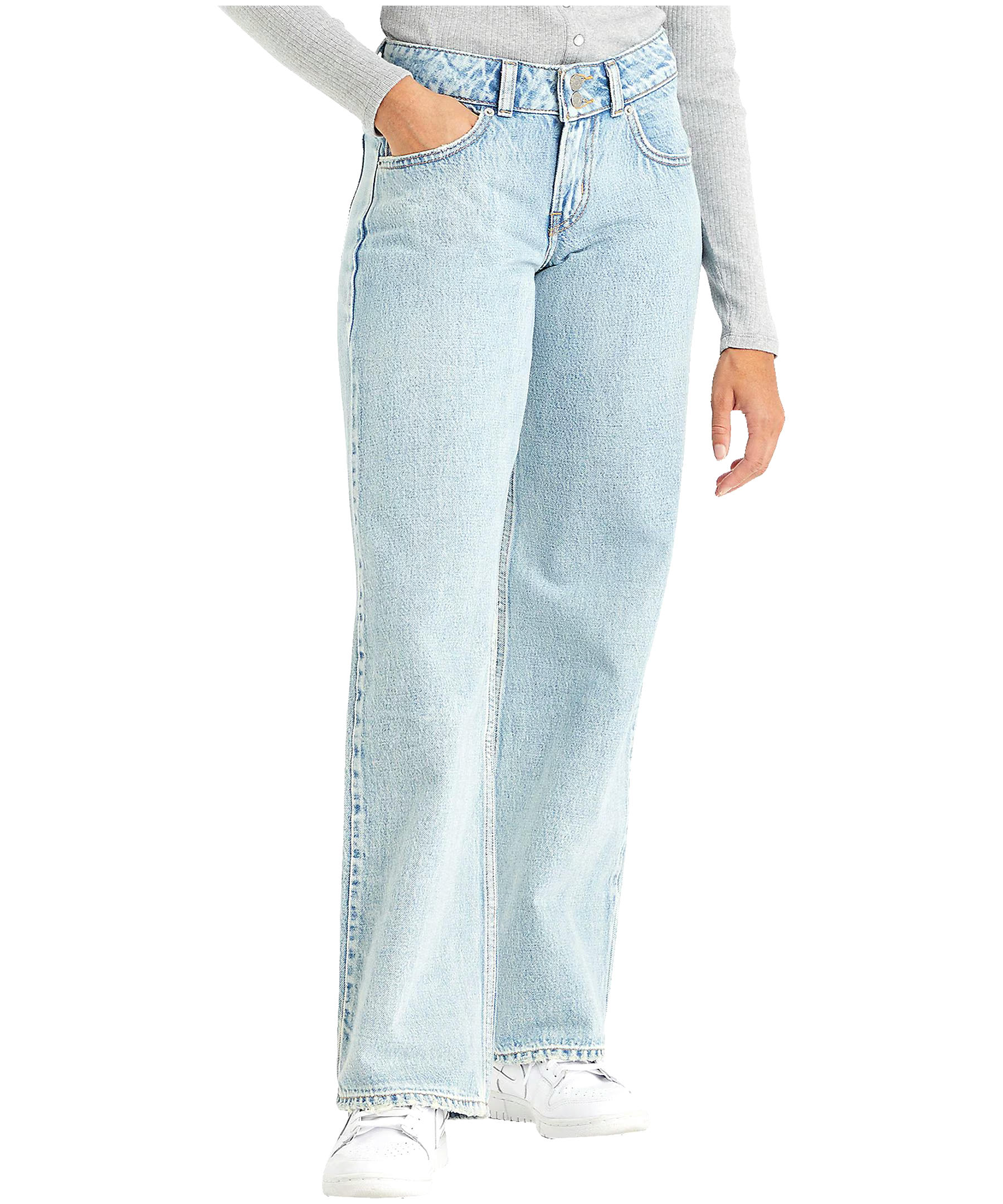 Levi's Women's Superlow Relaxed Fit Low Rise Straight Leg Jeans