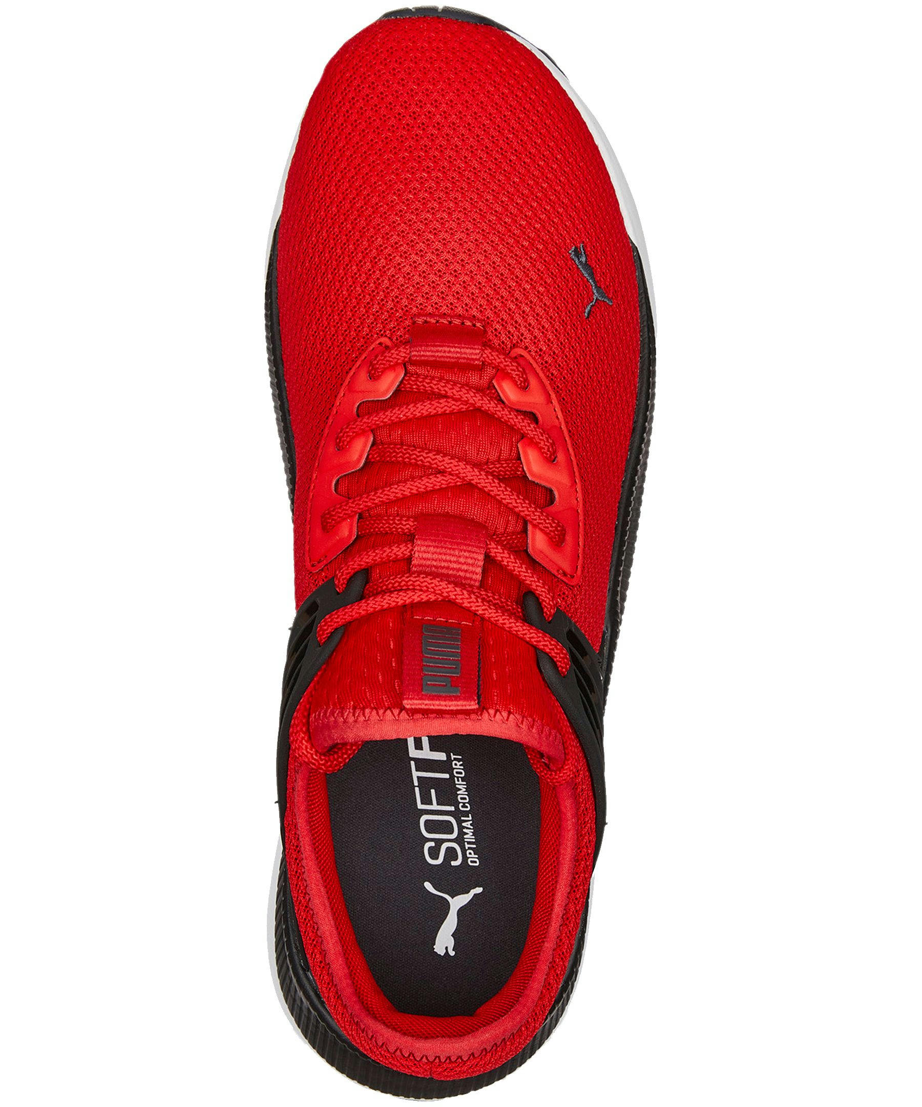 PUMA Men's Pacer Future Glide Step Flex Sneakers - Red/Black