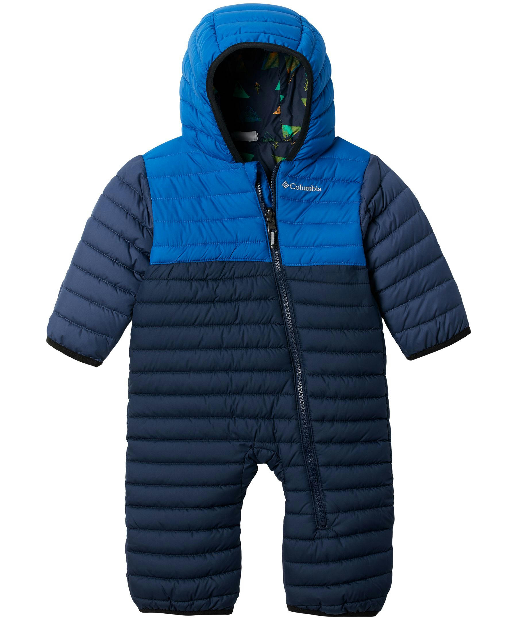 Columbia Baby Boys' 0-24 Months Water Resistant Powder Lite Reversible Bunting Bodysuit