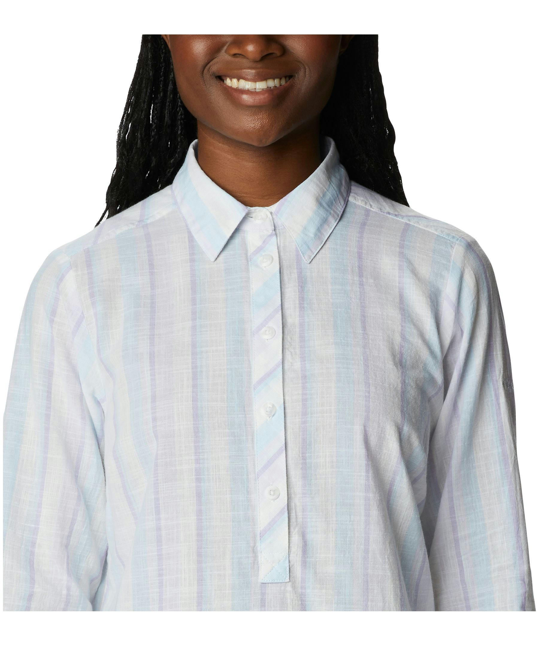 Columbia Women's Camp Henry II Cotton Long Sleeve Tunic Top