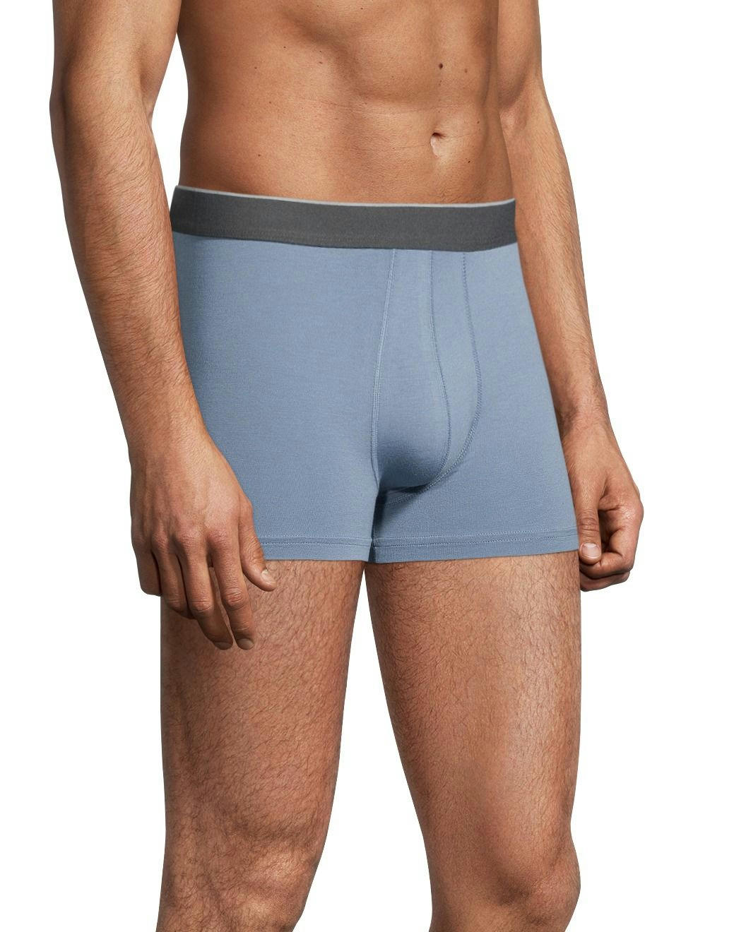 Denver Hayes Men's Rayon from Bamboo 2-Pack Trunk Briefs