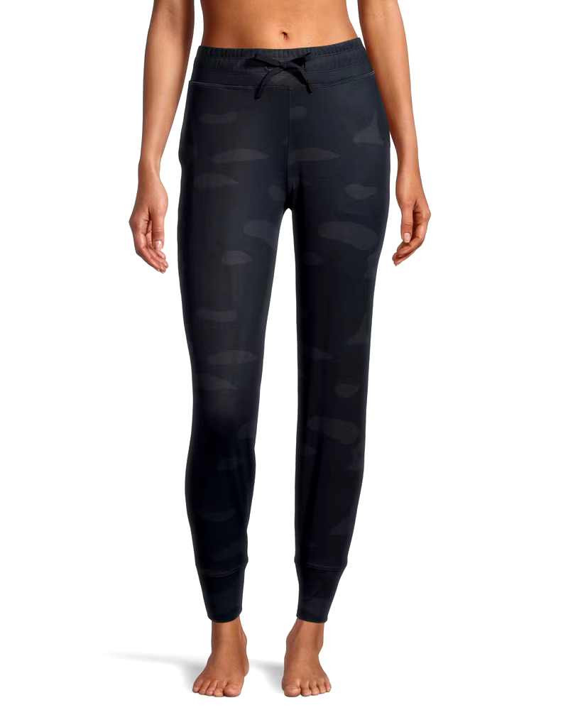 Shambhala Women's Mid Rise Live-In Comfort Fitted Jogger Pants