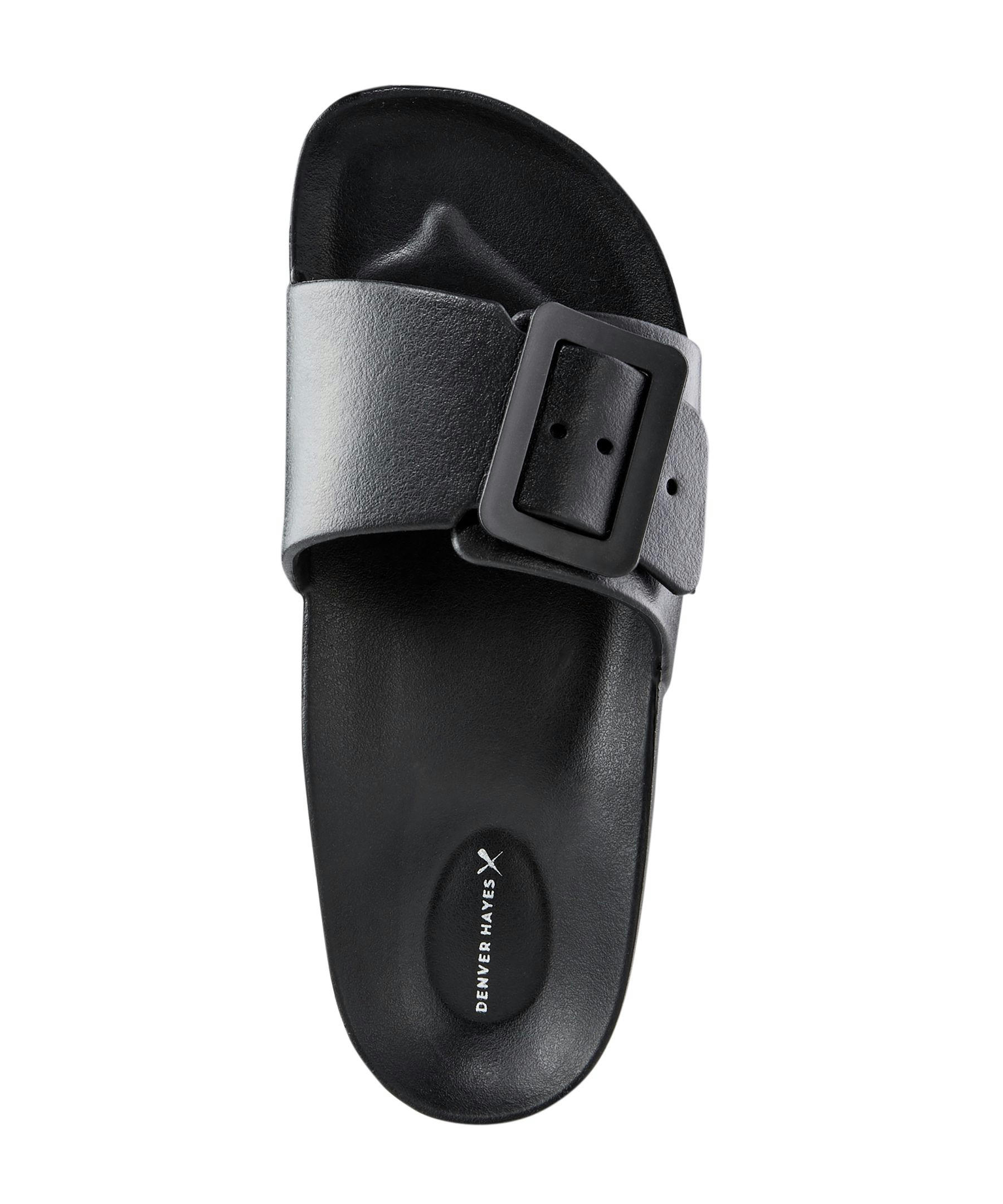 Denver Hayes Women's Oceana EVA Buckle Sandals - Black