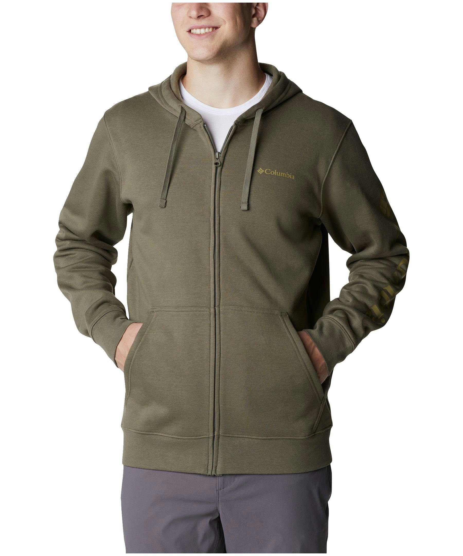 Columbia Men's Trek Full-Zip Split Kangaroo Pocket Hoodie