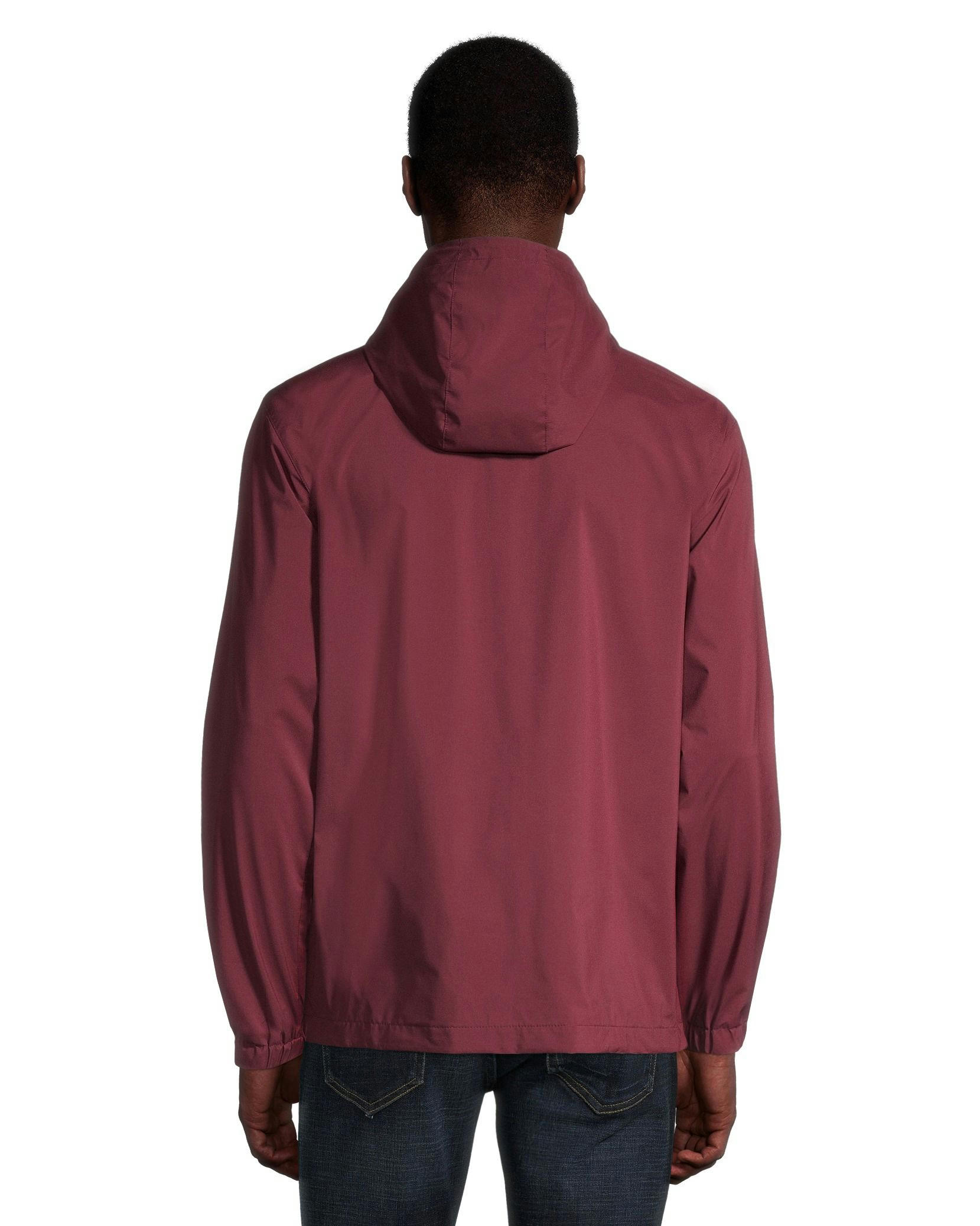 Denver Hayes Men's Water Repellent Hyper-Dri 1 Carlton Attached Hood Jacket