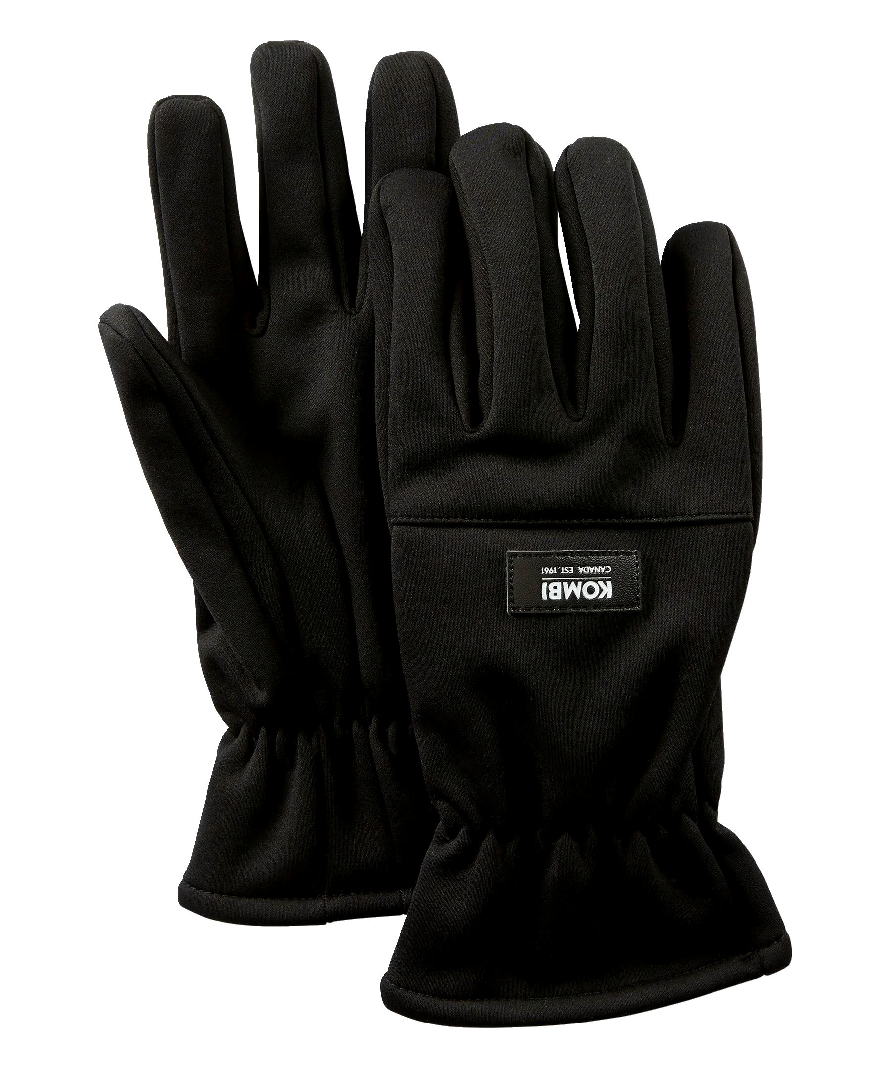 Kombi Men's Legit Softshell Gloves with Fleece Backing