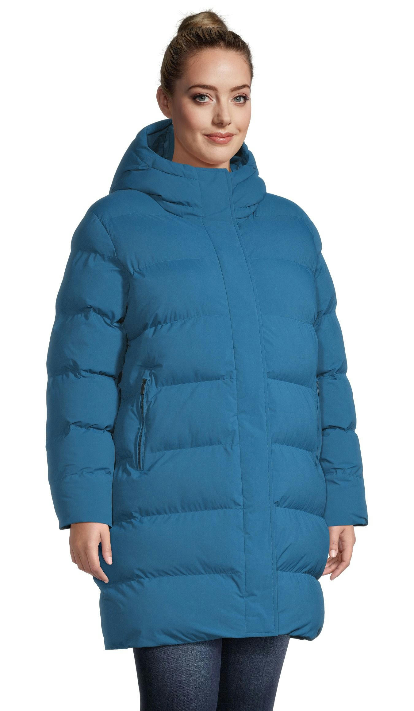 Denver Hayes Women's Hyper-Dri HD1 T-Max Mid-Length Puffer Jacket