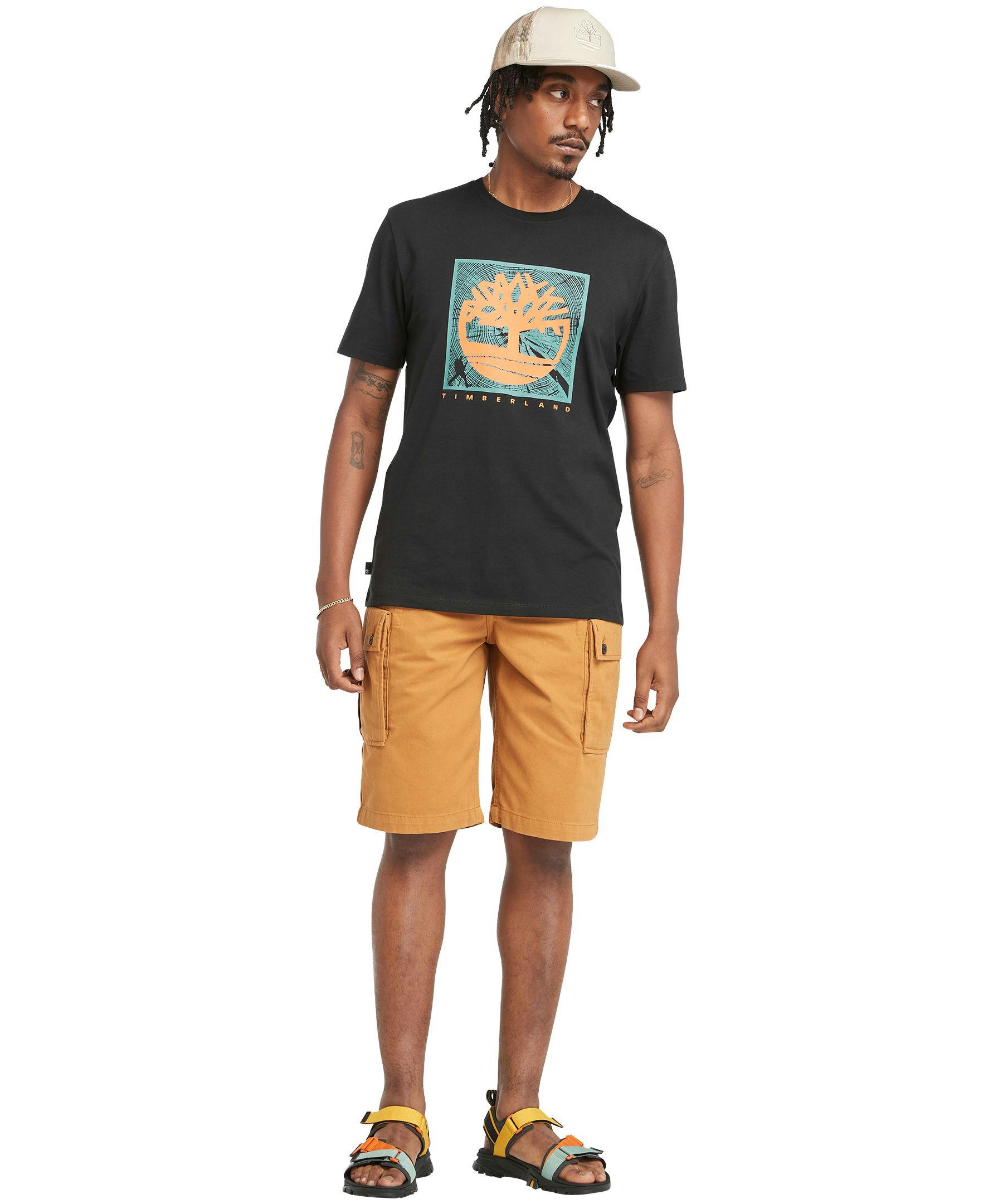 Timberland Men's Bookline Twill Cargo Shorts