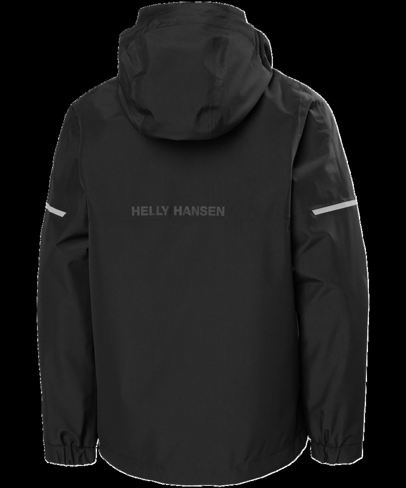 Helly Hansen Unisex 8-16 Years Active 2.3 Waterproof Windproof and Breathable Rain Jacket