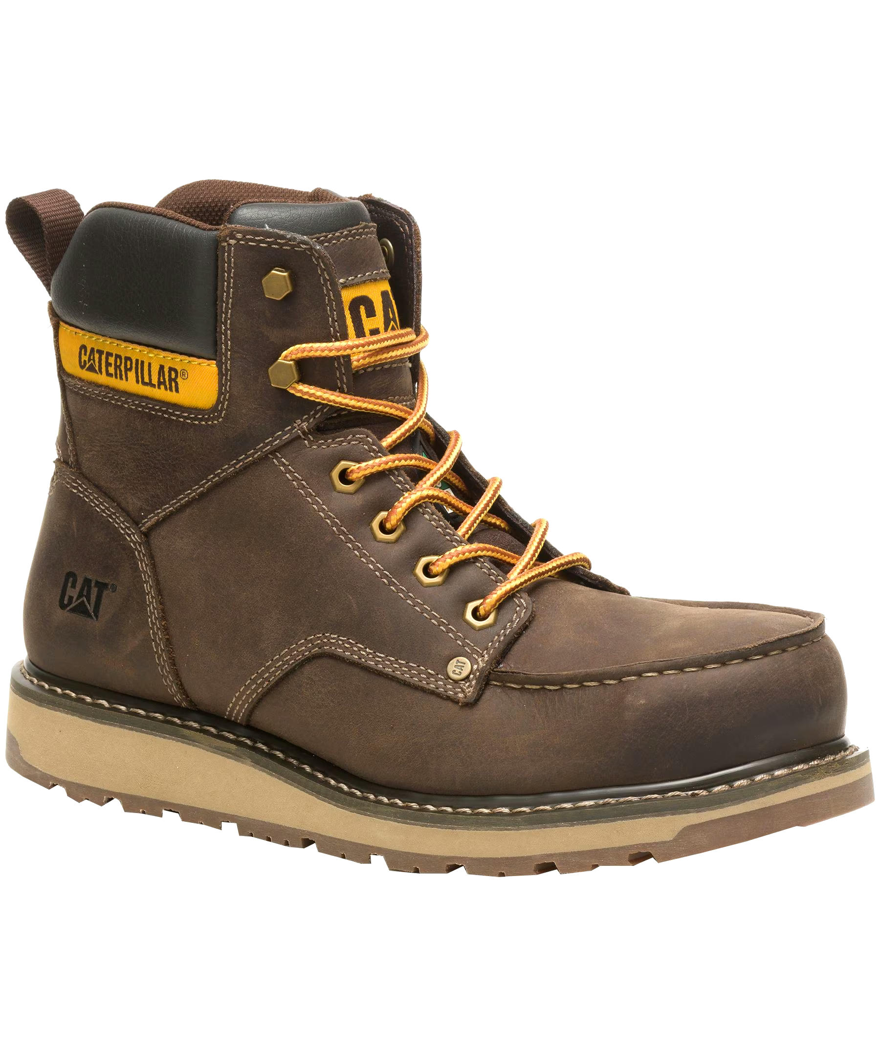 CAT Men's Clibrate 6 Inch Steel Toe Steel Plate Work Boot