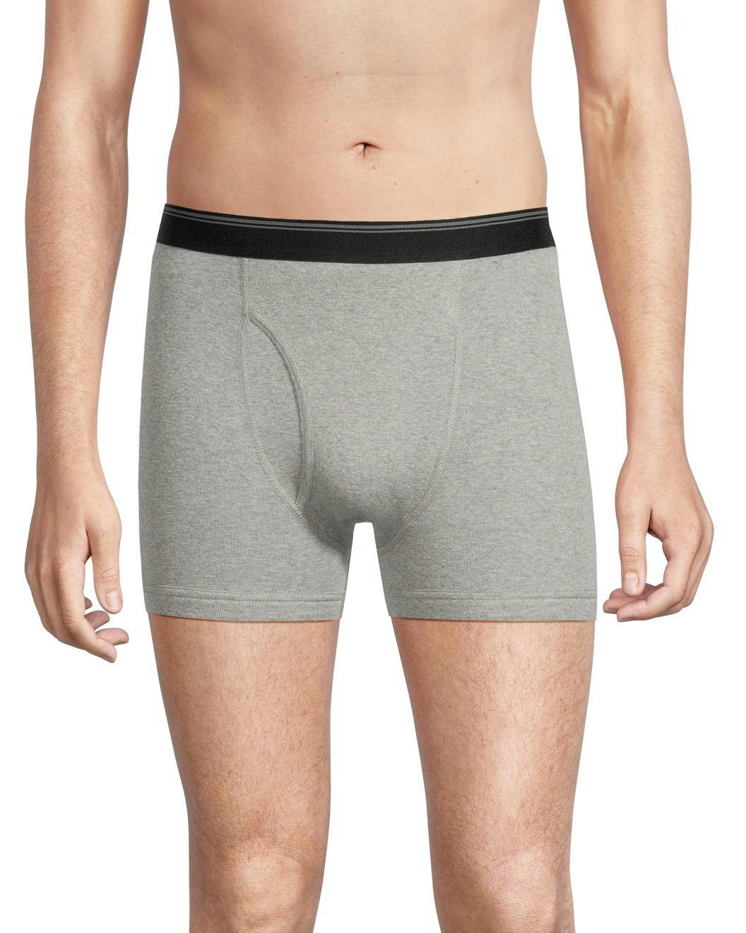 Denver Hayes Men's 3 Pack Solid Boxer Briefs