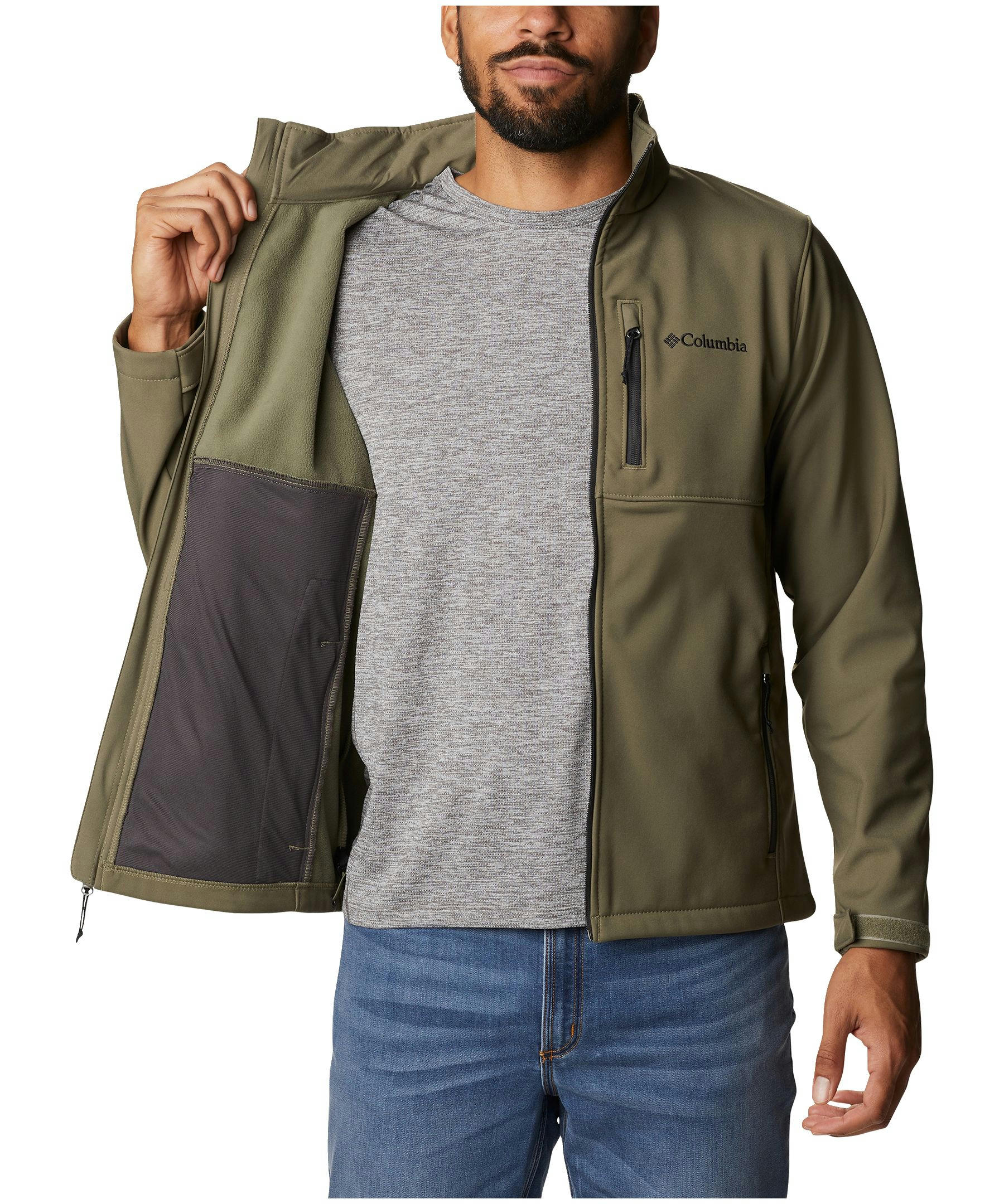 Columbia Men's Ascender Water and Wind Resistant Softshell Jacket