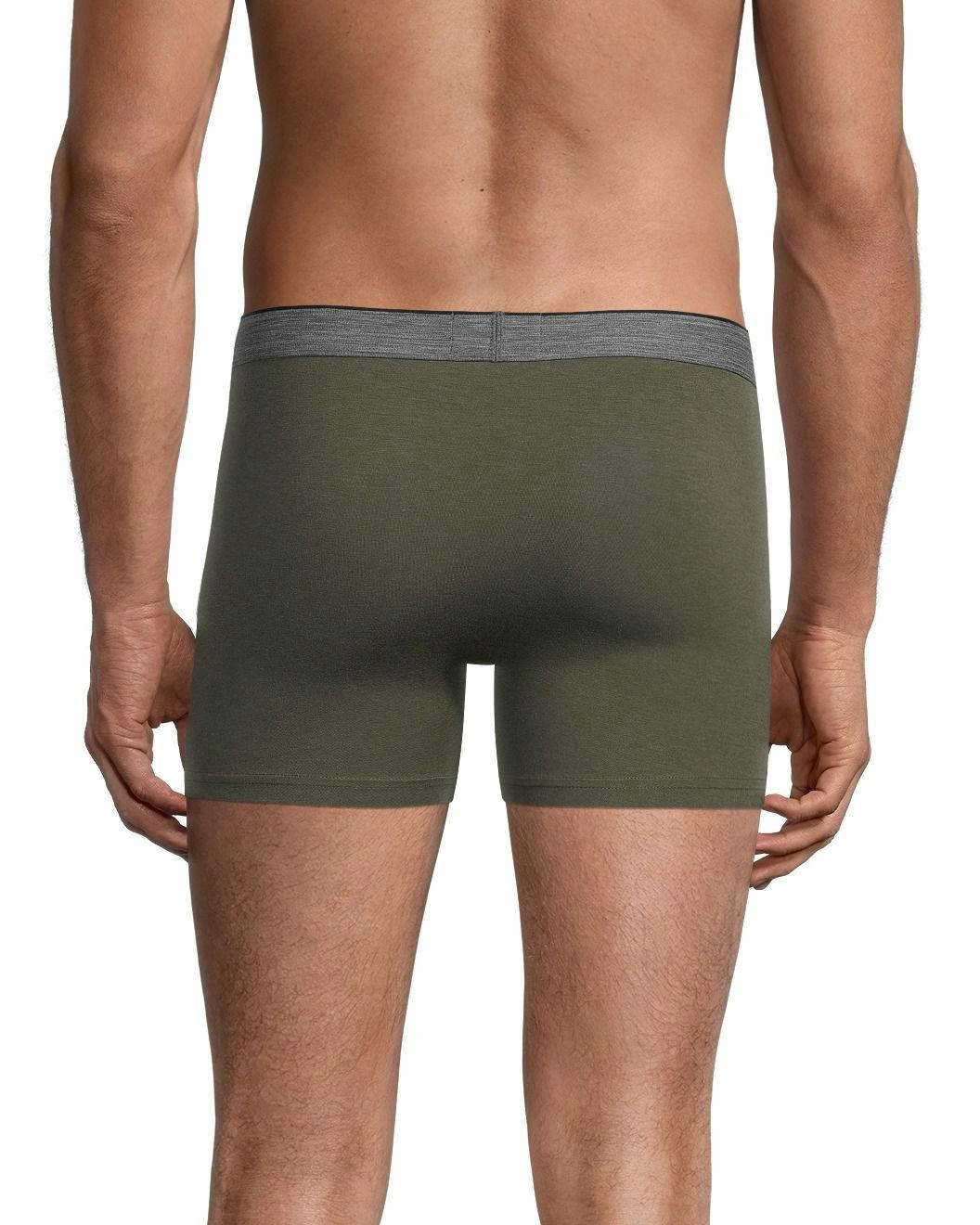 Denver Hayes Men's Rayon from Bamboo 2-Pack Trunk Briefs