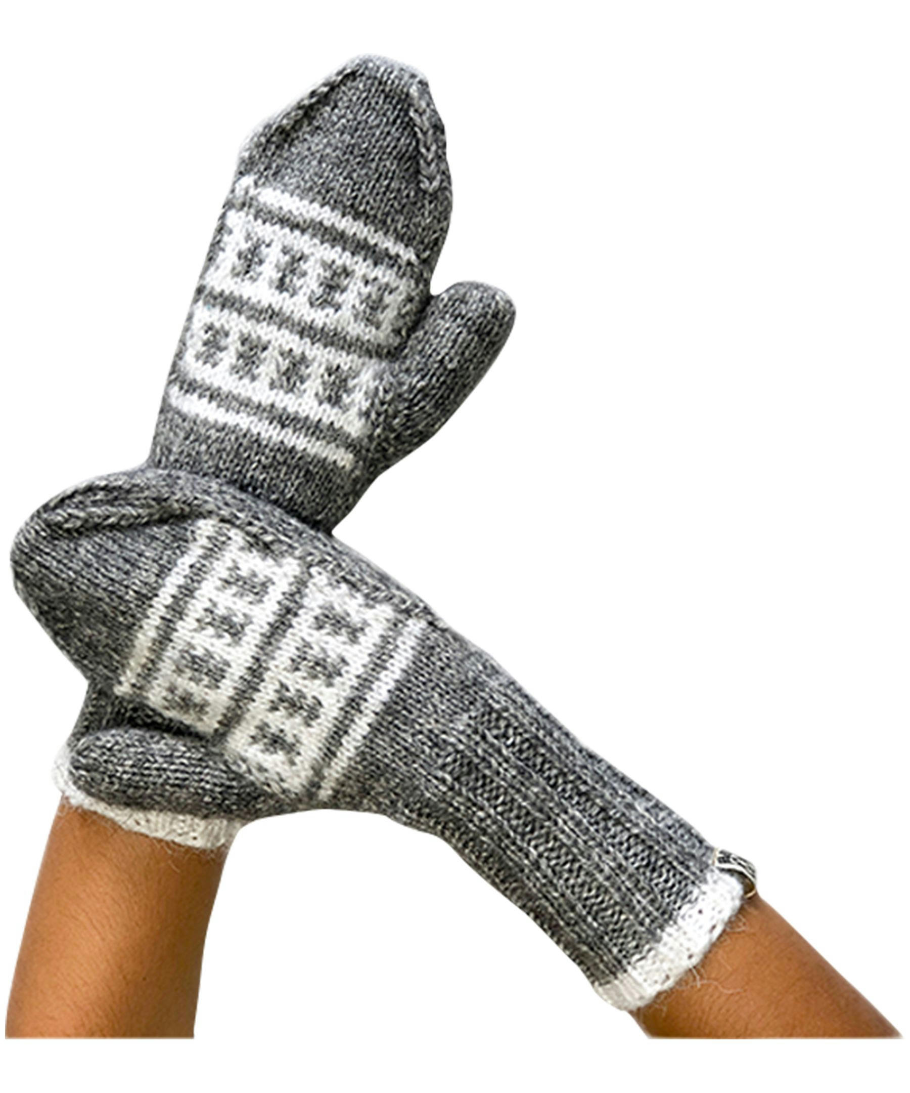 Fazl Women's Handmade Himalayan Mittens