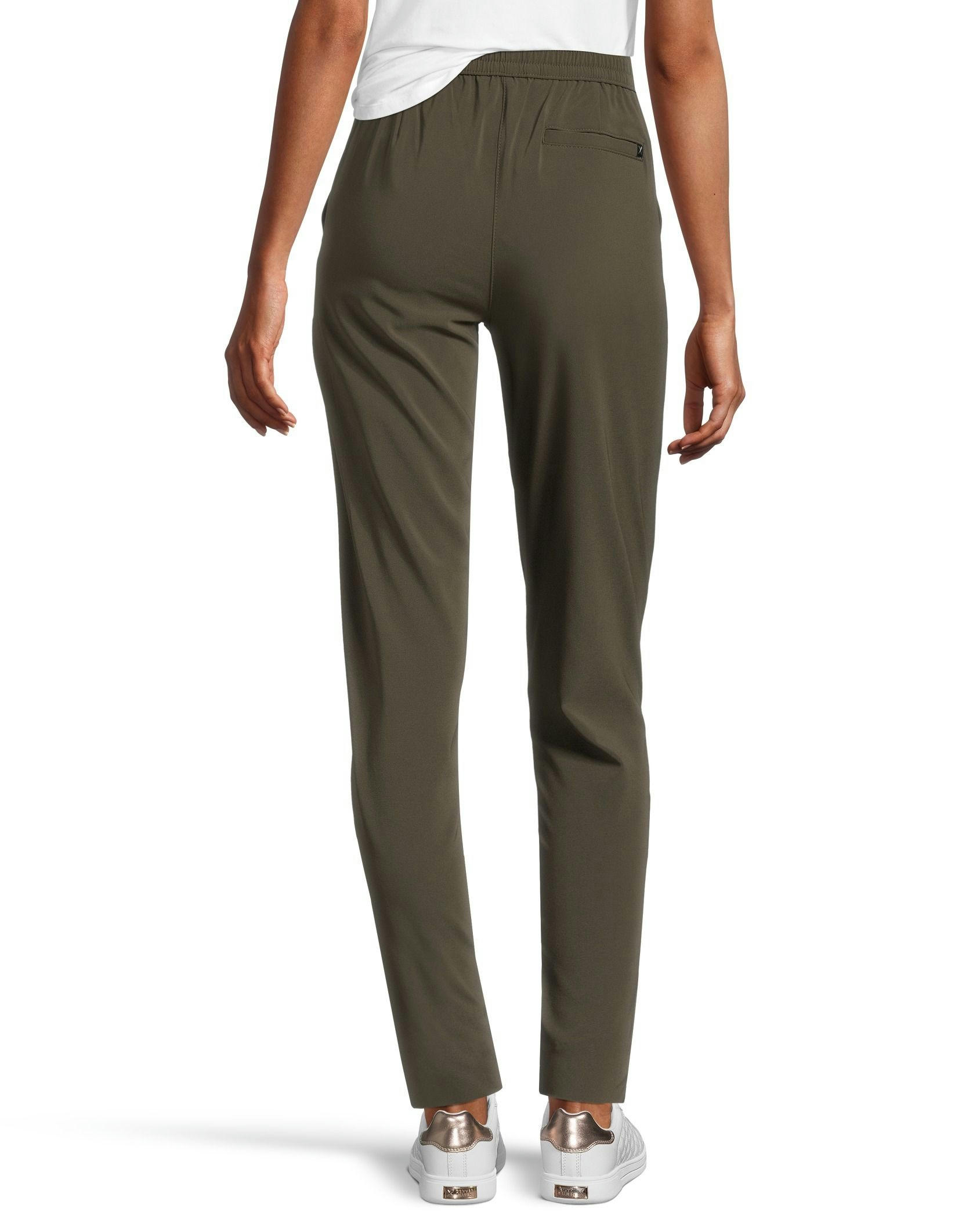 Denver Hayes Women's Easy Pull On Travel Pants